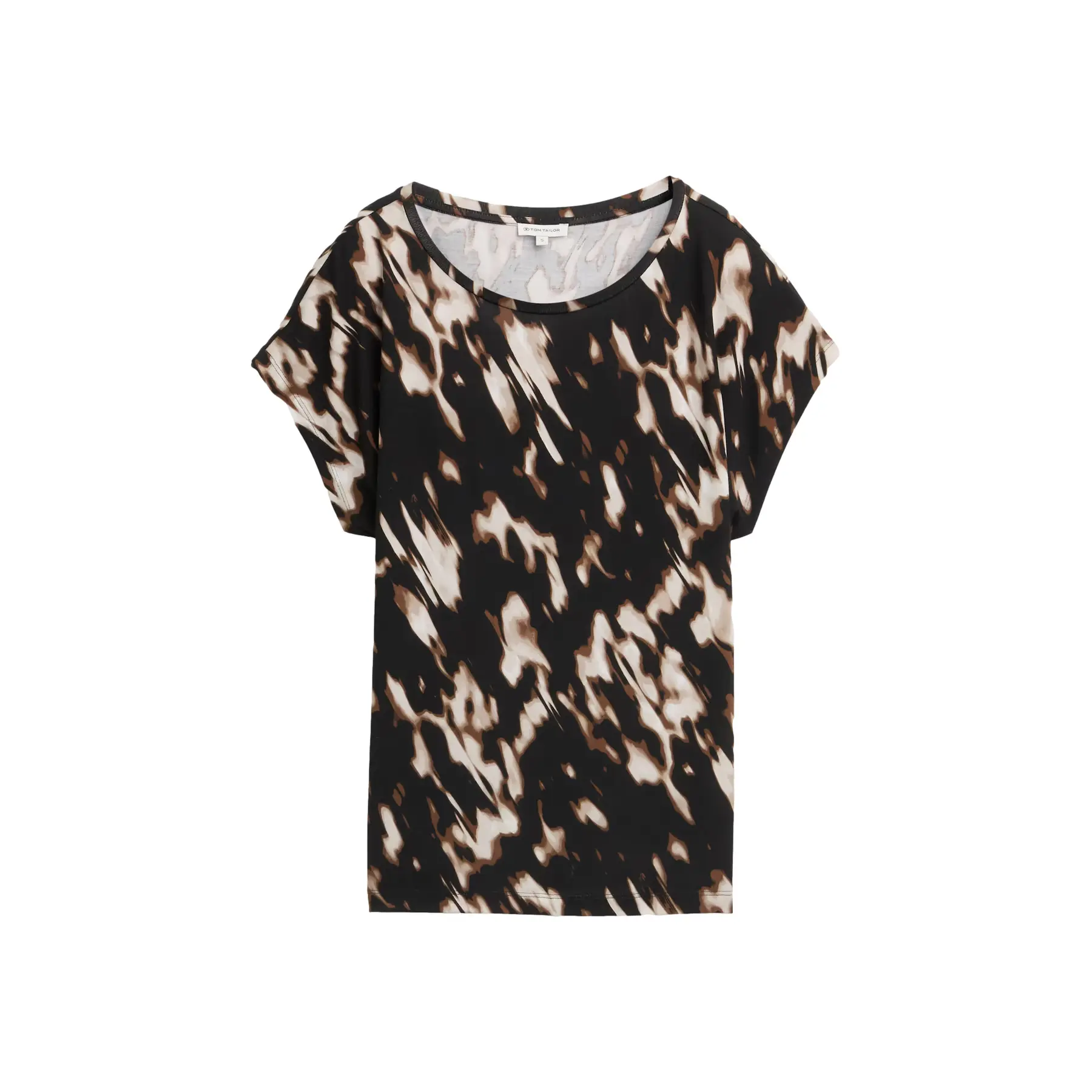 Damen T-Shirt mit ganzflächigem Druck Tom Tailor
