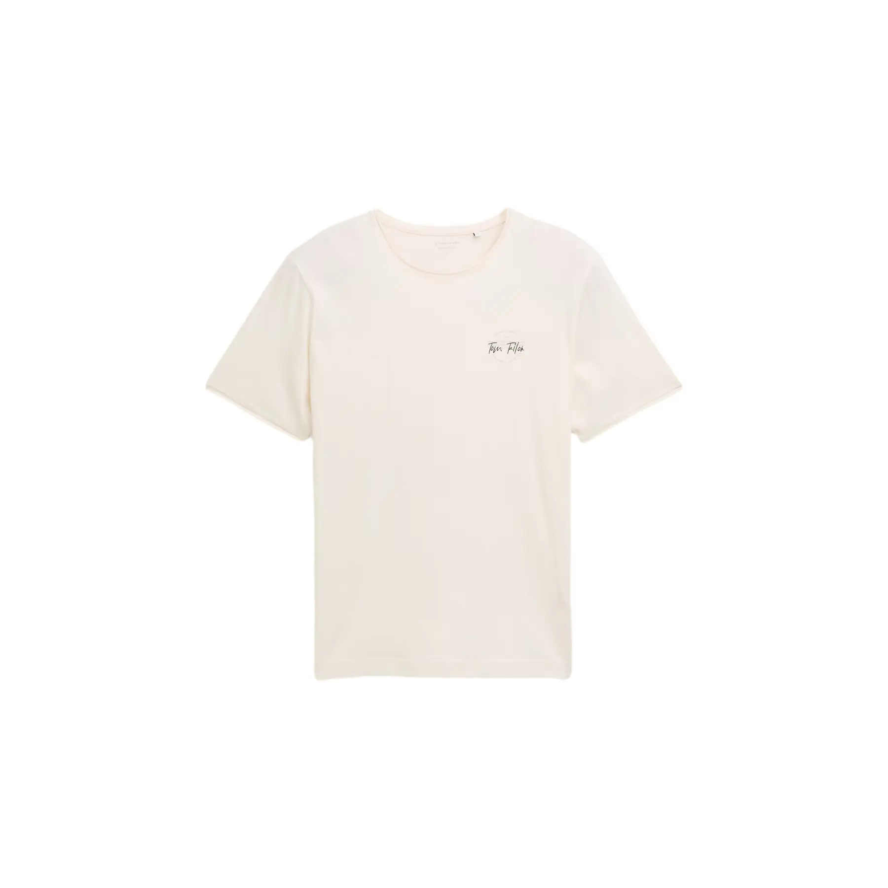 T-Shirt mit kleinem Aufdruck Tom Tailor