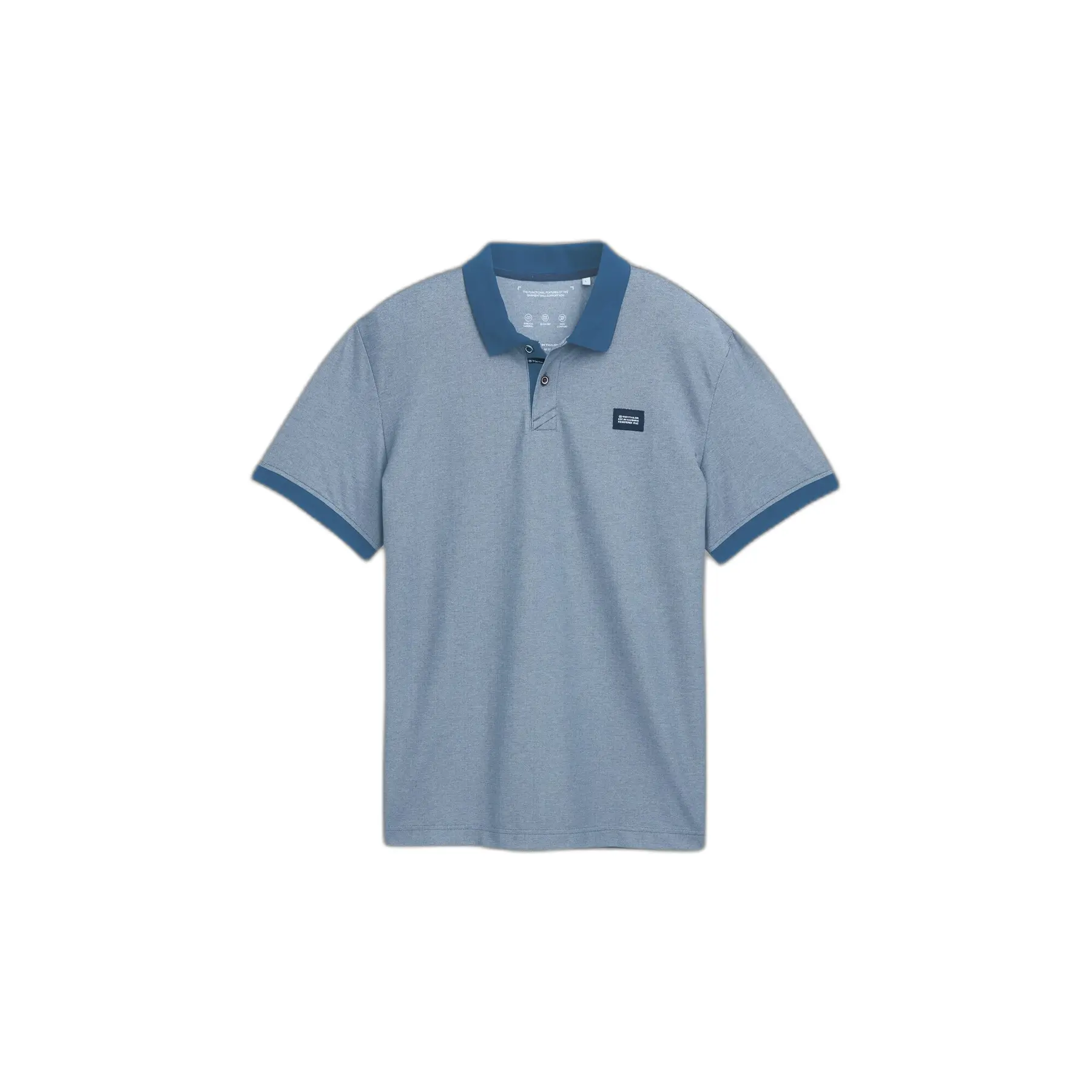 Piqué-Poloshirt mit Stretch Tom Tailor