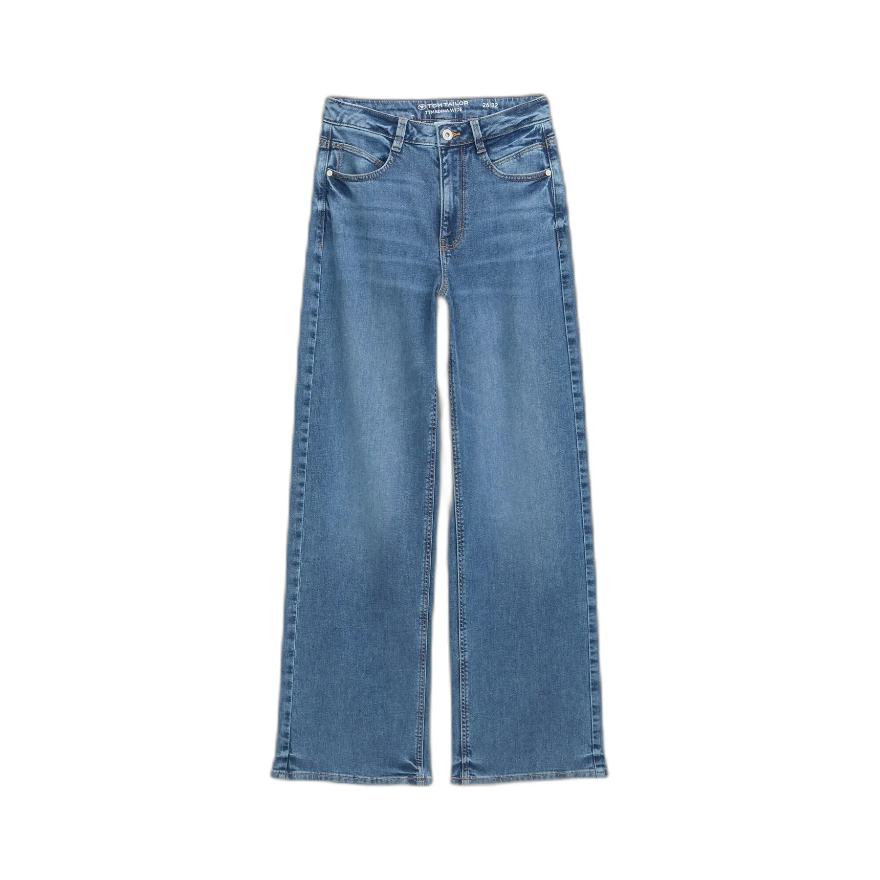 High Waisted Wide Leg Jeans Women Tom Tailor Madina
