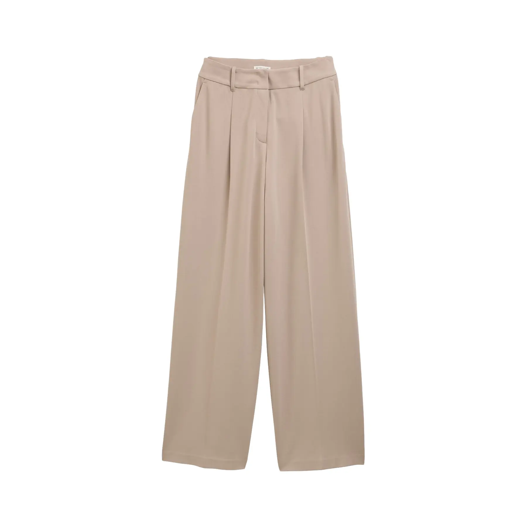 Damenweite Hose mit Falten Tom Tailor Lea