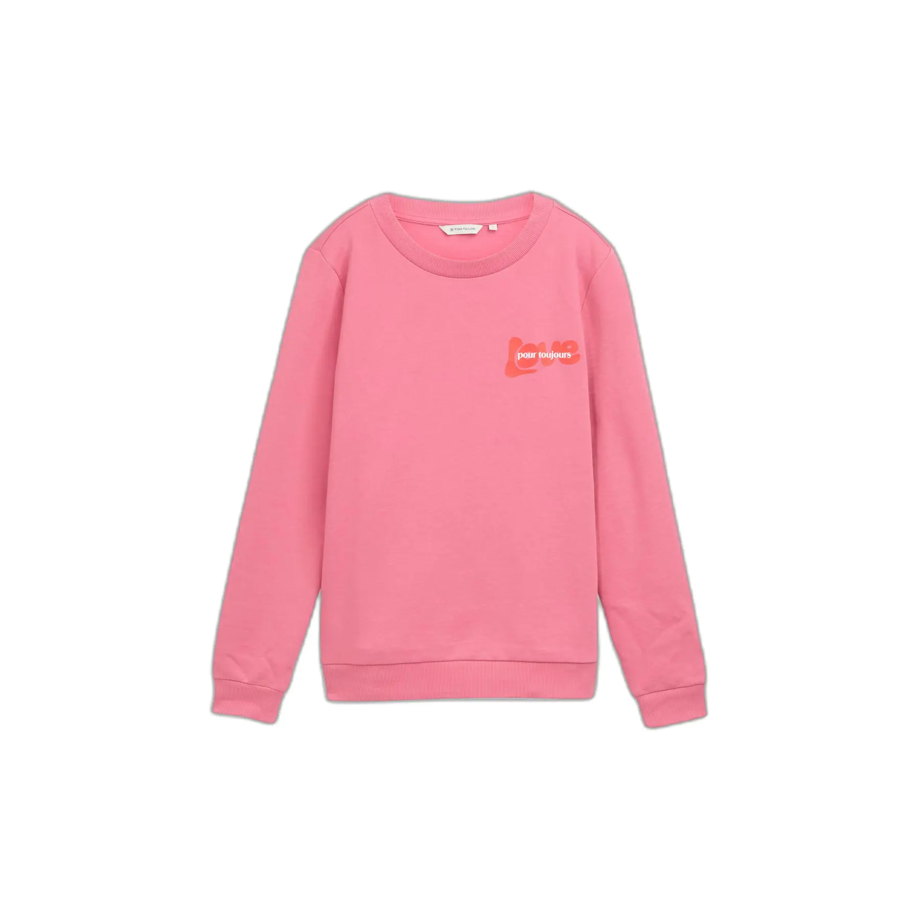 Women's Chest Print Sweatshirt Tom Tailor