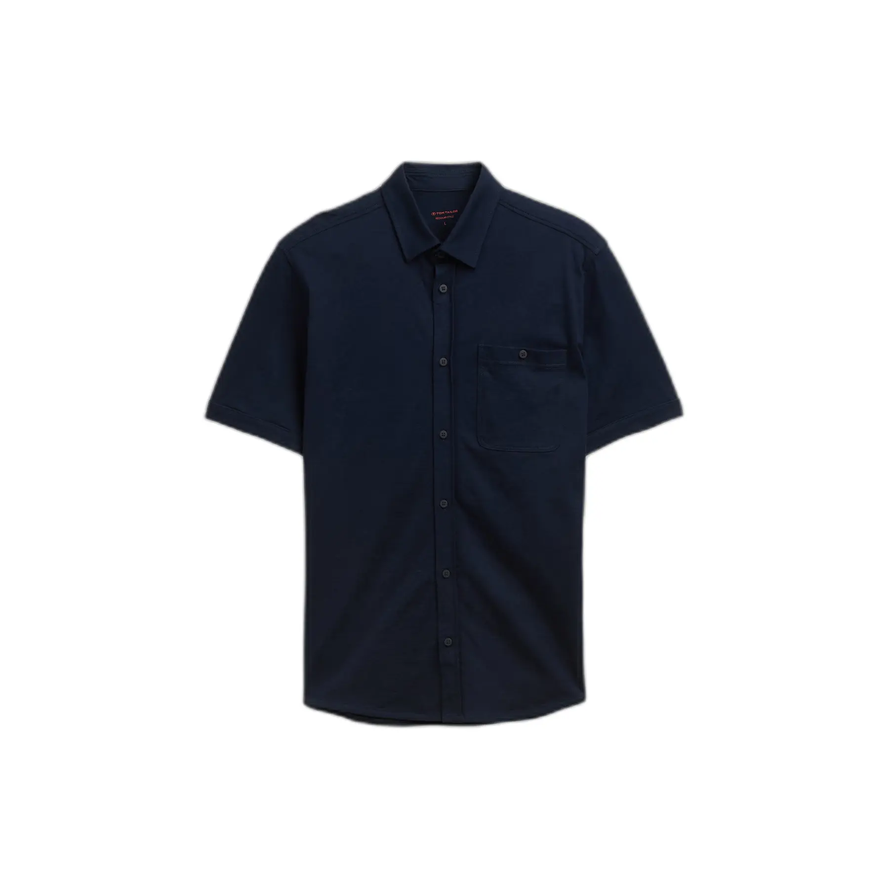Flammierte Jersey-Bluse Tom Tailor