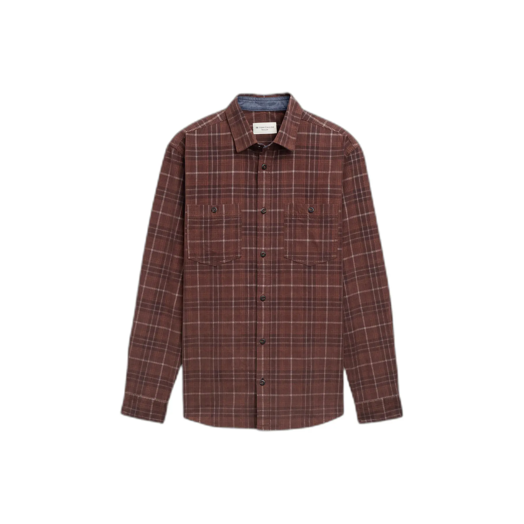 Long-sleeved Corduroy Shirt Tom Tailor