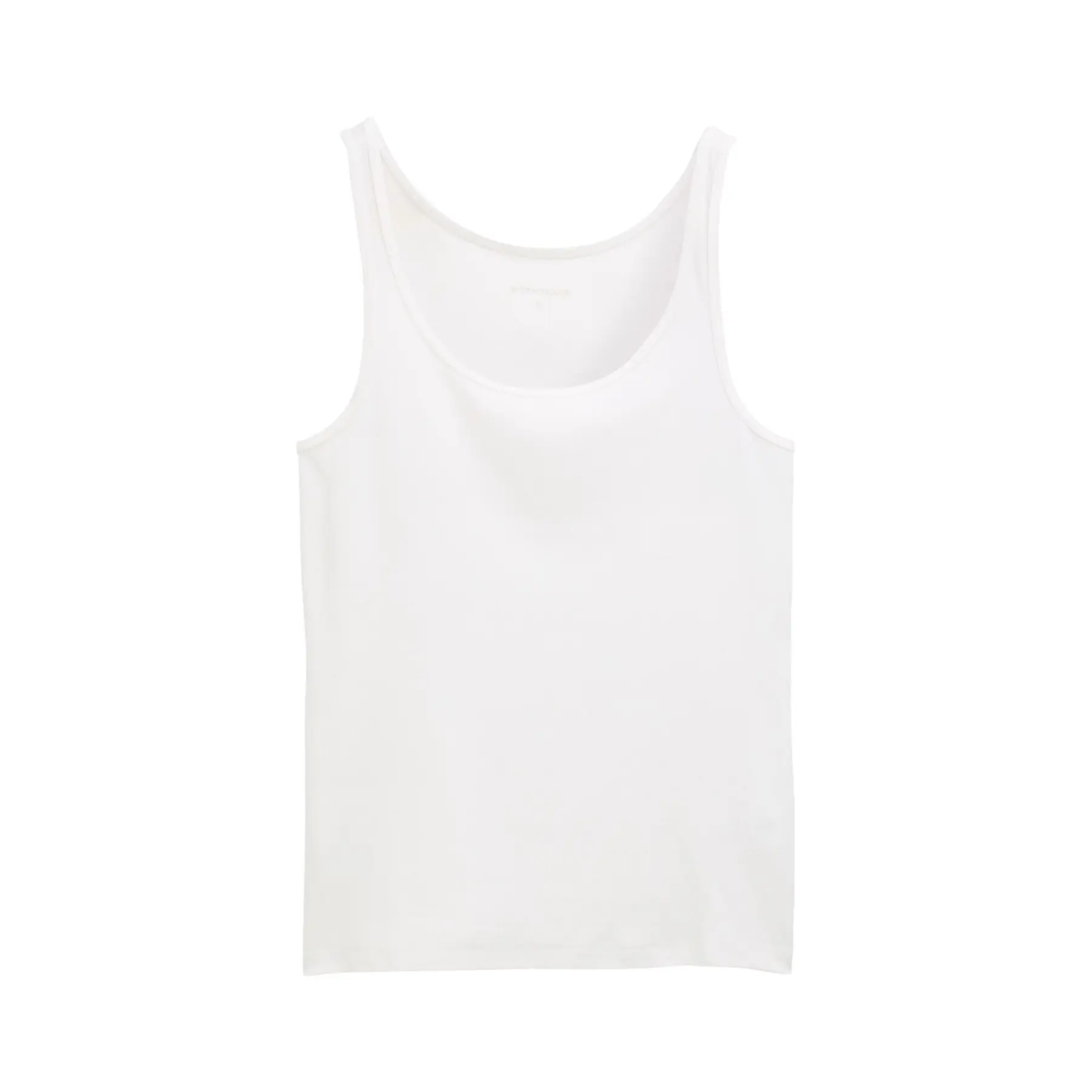 Tom Tailor - Basic slim fit top - Maat XXL - Whisper White