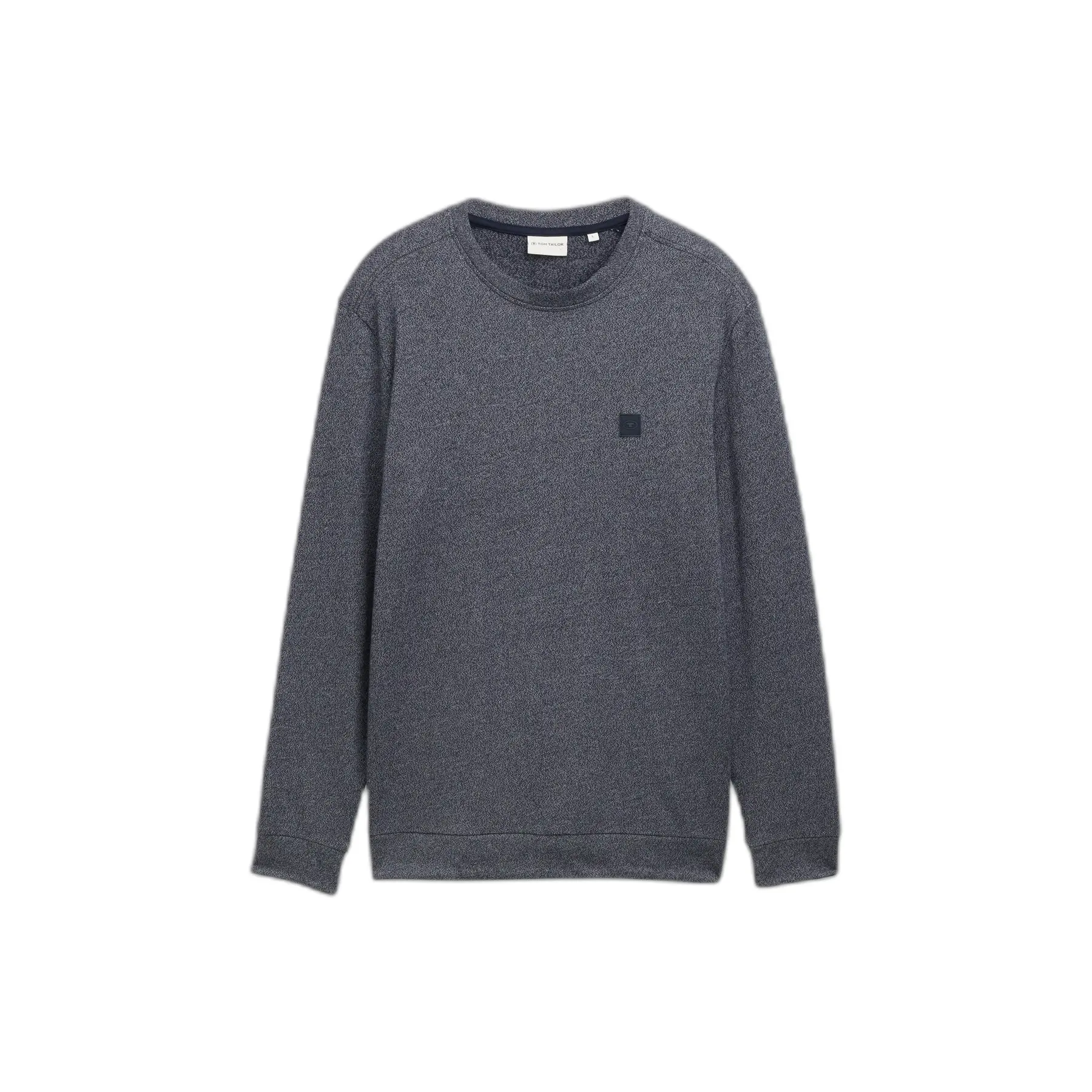 Sweatshirt With Logo Patch Tom Tailor