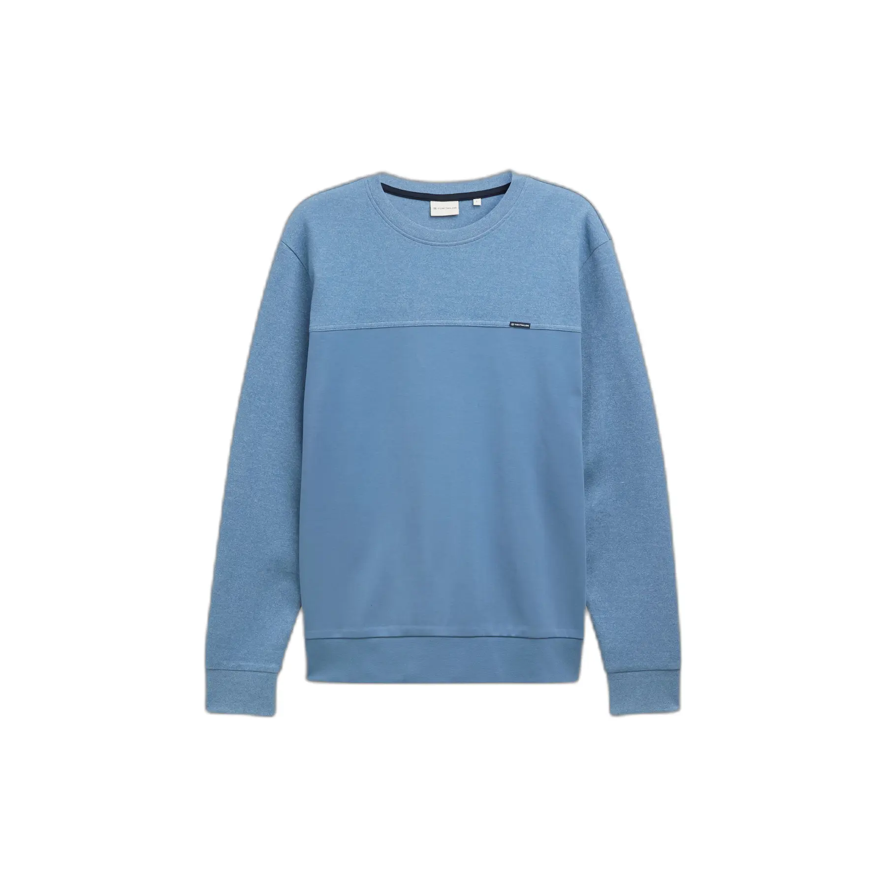 Sweatshirt gemischte Texturen Tom Tailor