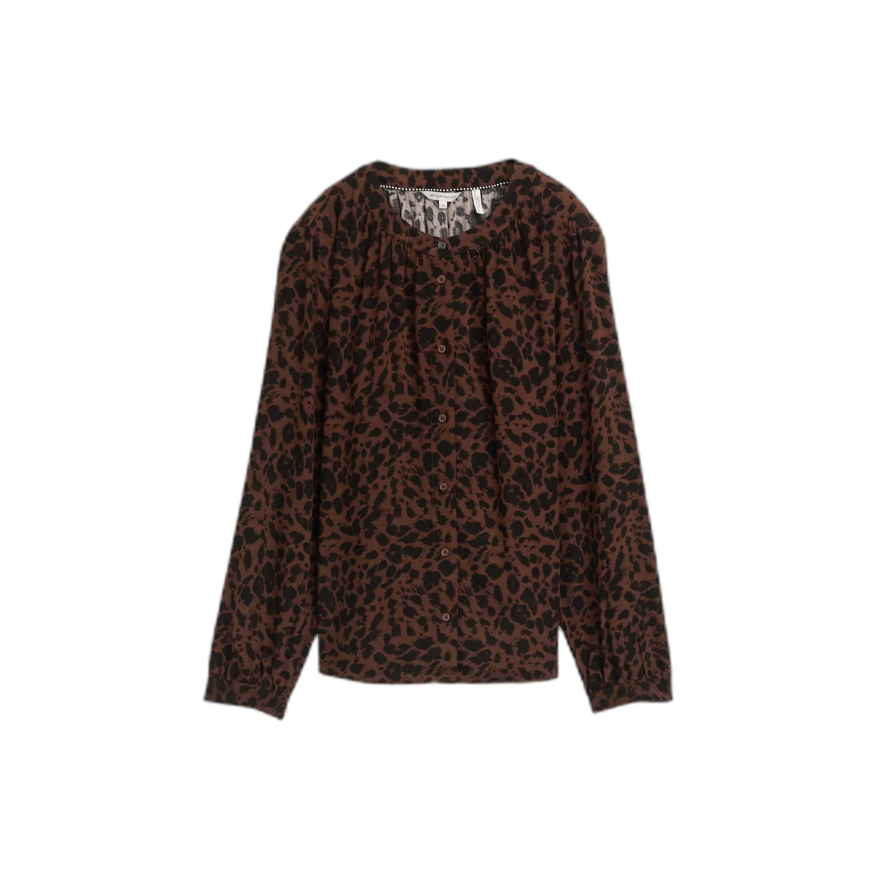 Druckbluse Leopard Damen Tom Tailor