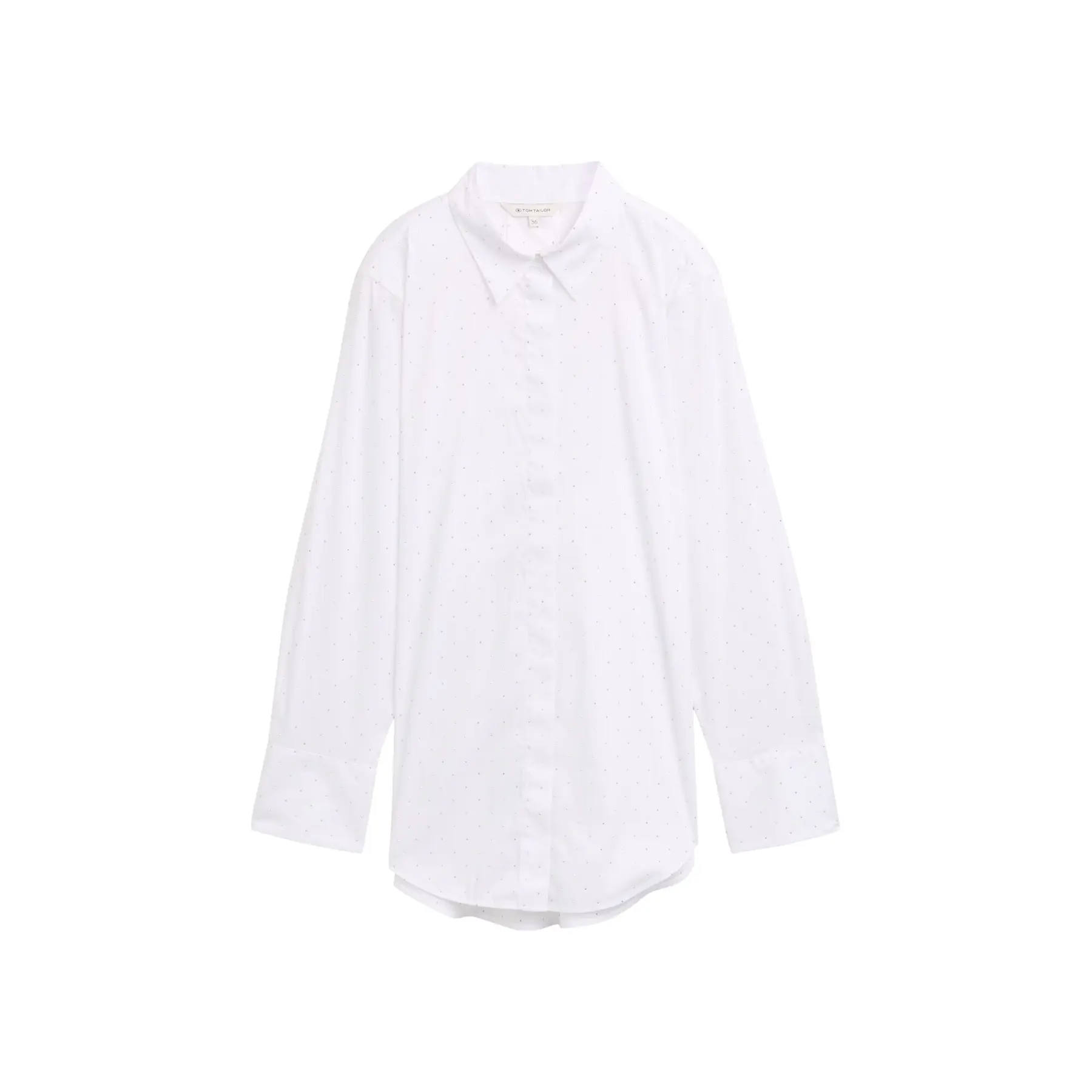 Langärmliges Blusenshirt mit Strass Damen Tom Tailor
