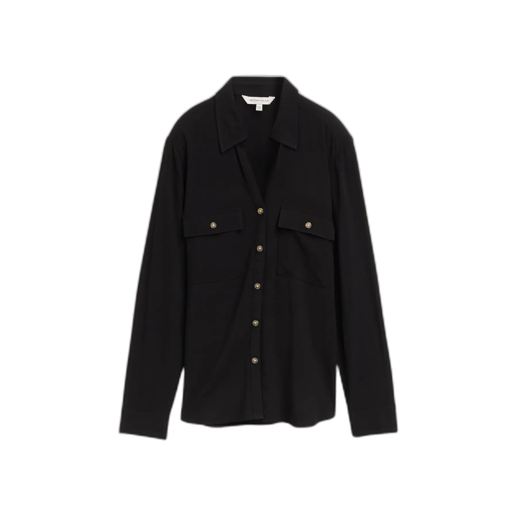 Langarm-Bluse Damen Tom Tailor