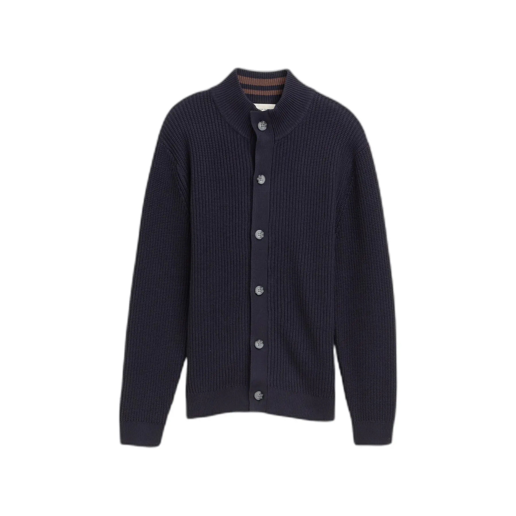 Knopf-gestrickter Cardigan aus Maschenware Tom Tailor