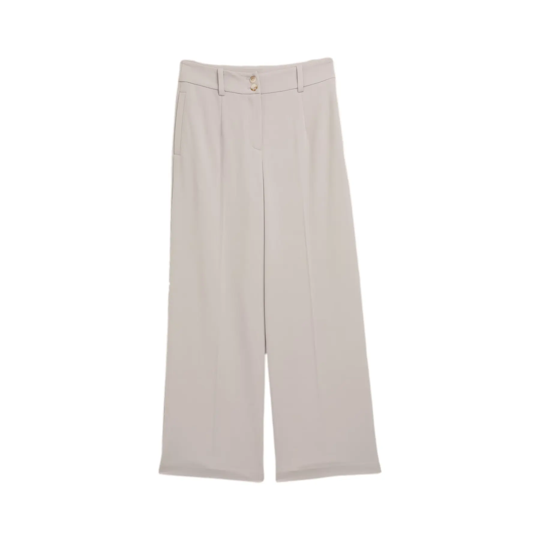 High-Waisted Trousers With Pleats Women Tom Tailor Lea