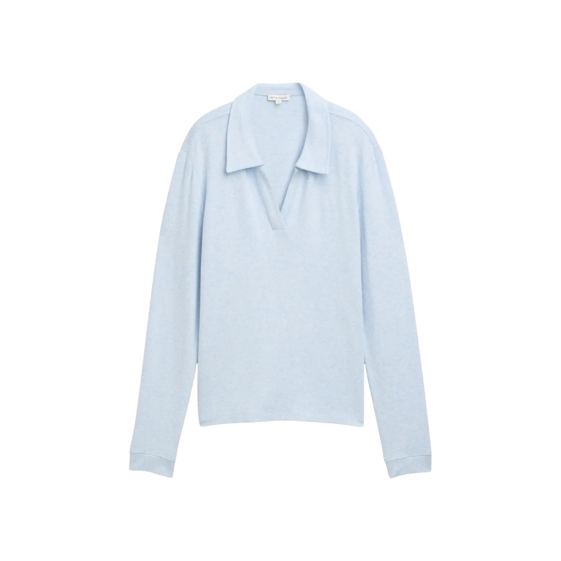 Women's Long-sleeved Polo Shirt Tom Tailor