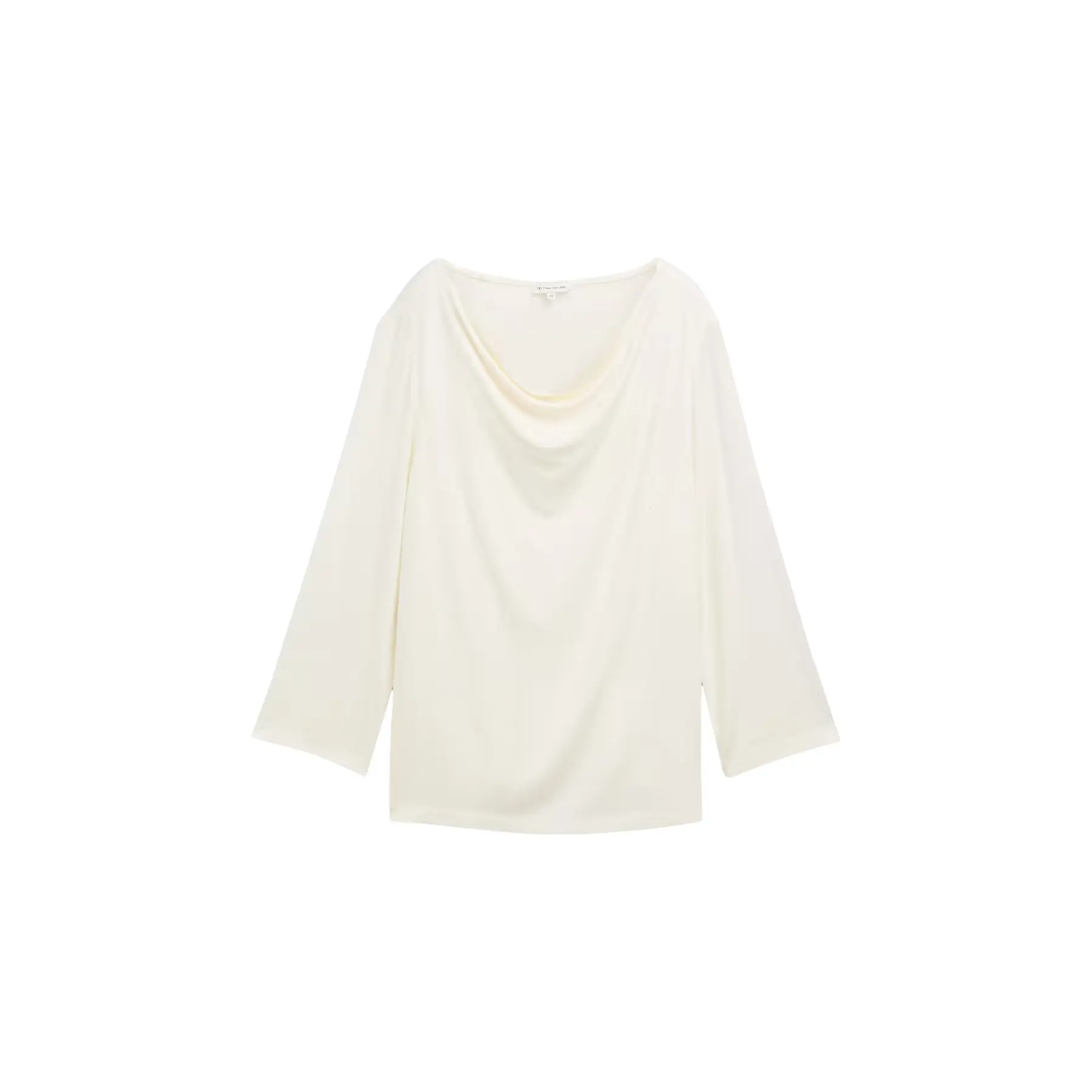 Damen-Bluse mit Wasserfallkragen Tom Tailor