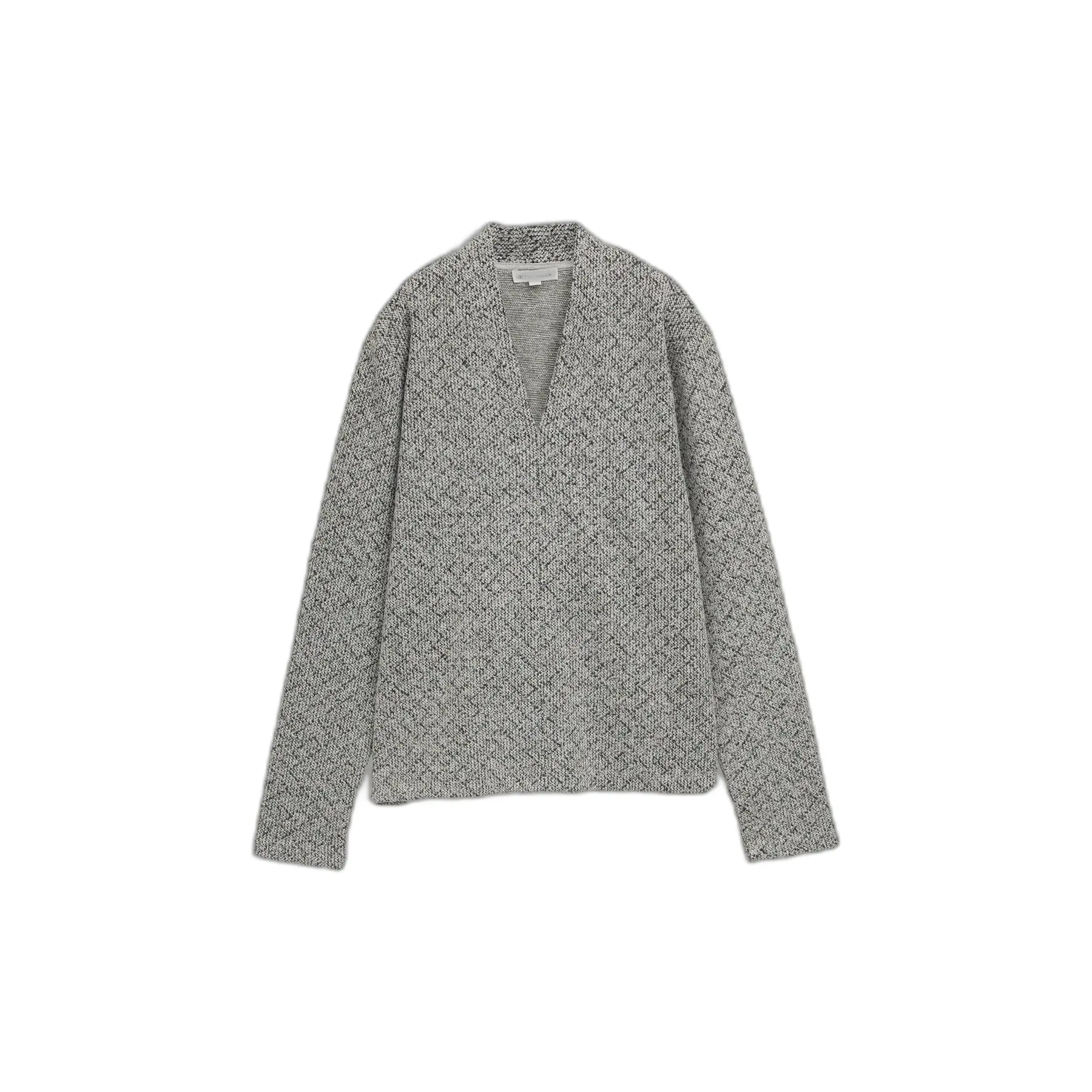 Strukturierter Sweatshirt aus Bouclégarn für Damen Tom Tailor