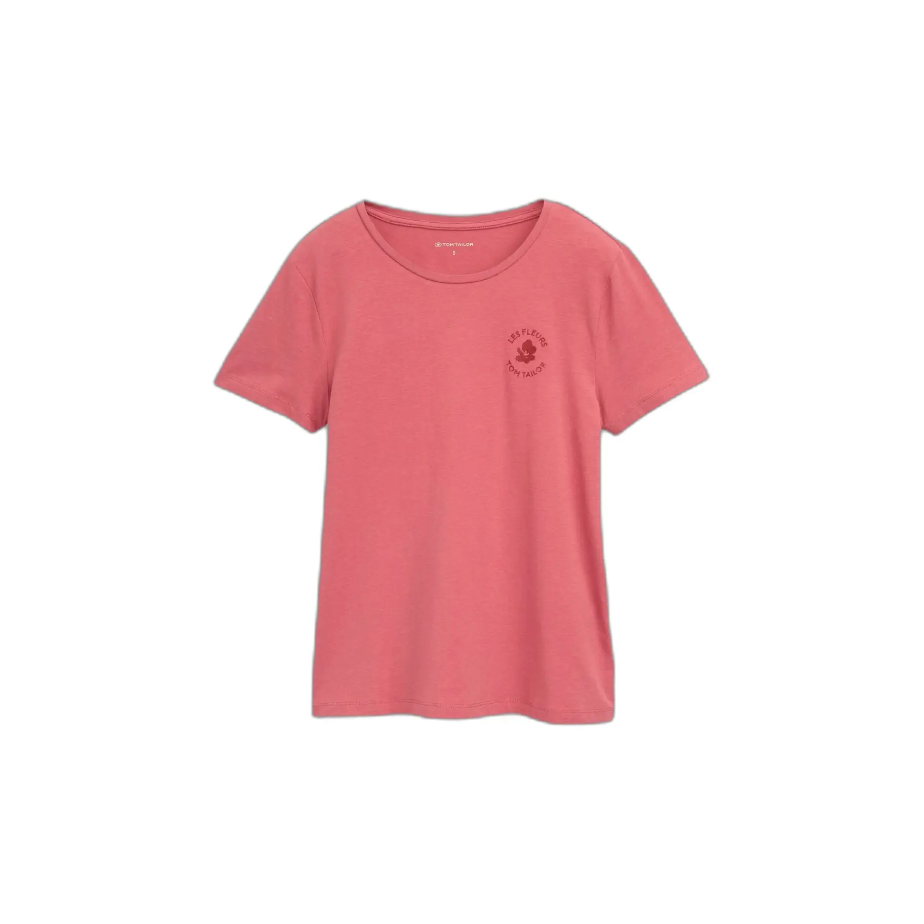 Women's T-Shirt With Floral Embroidery Tom Tailor