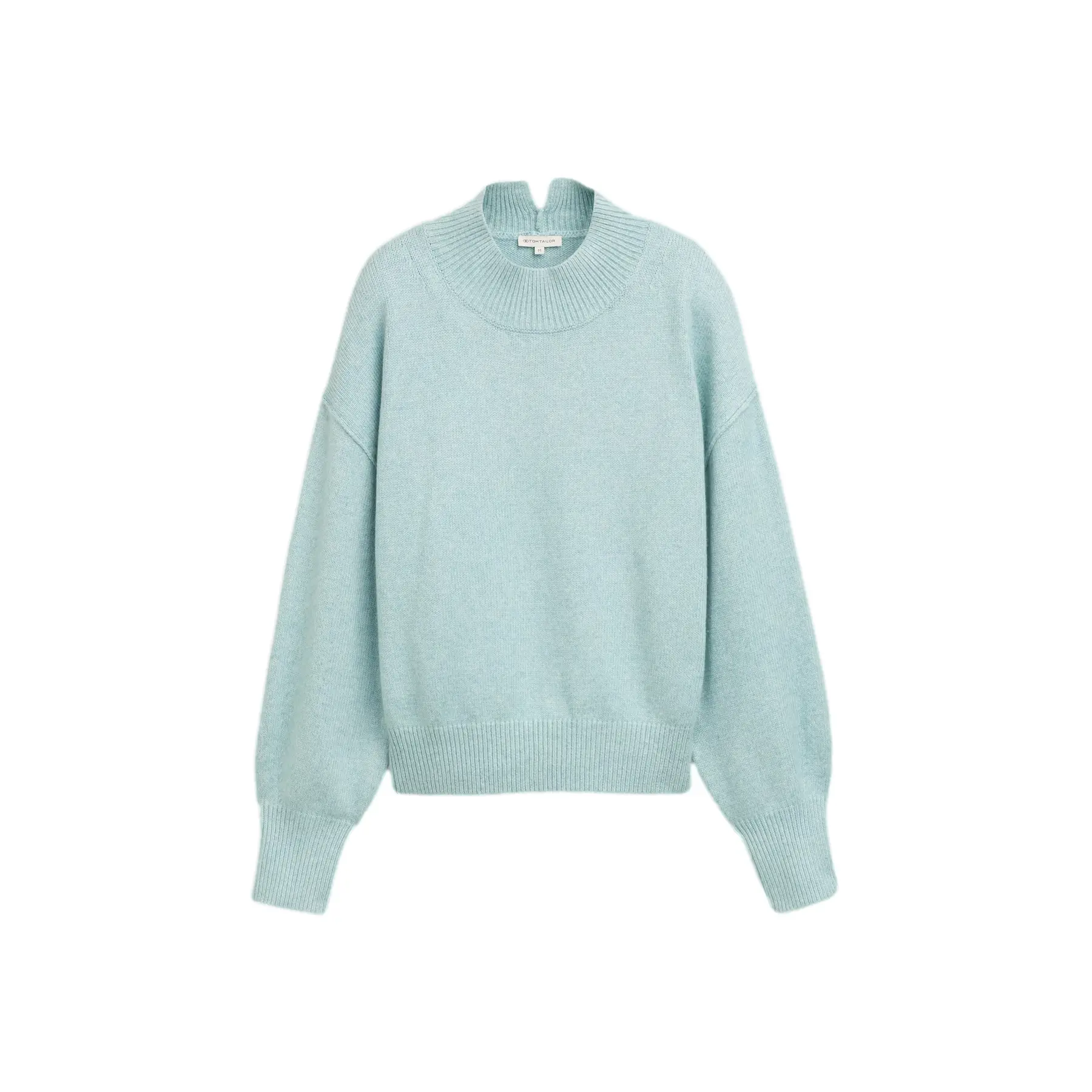 Damen-Pullover mit Stehkragen aus Strick Tom Tailor