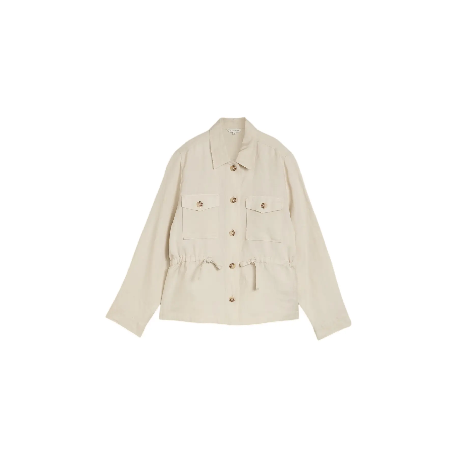 Leinenjacke mit Brusttaschen Damen Tom Tailor