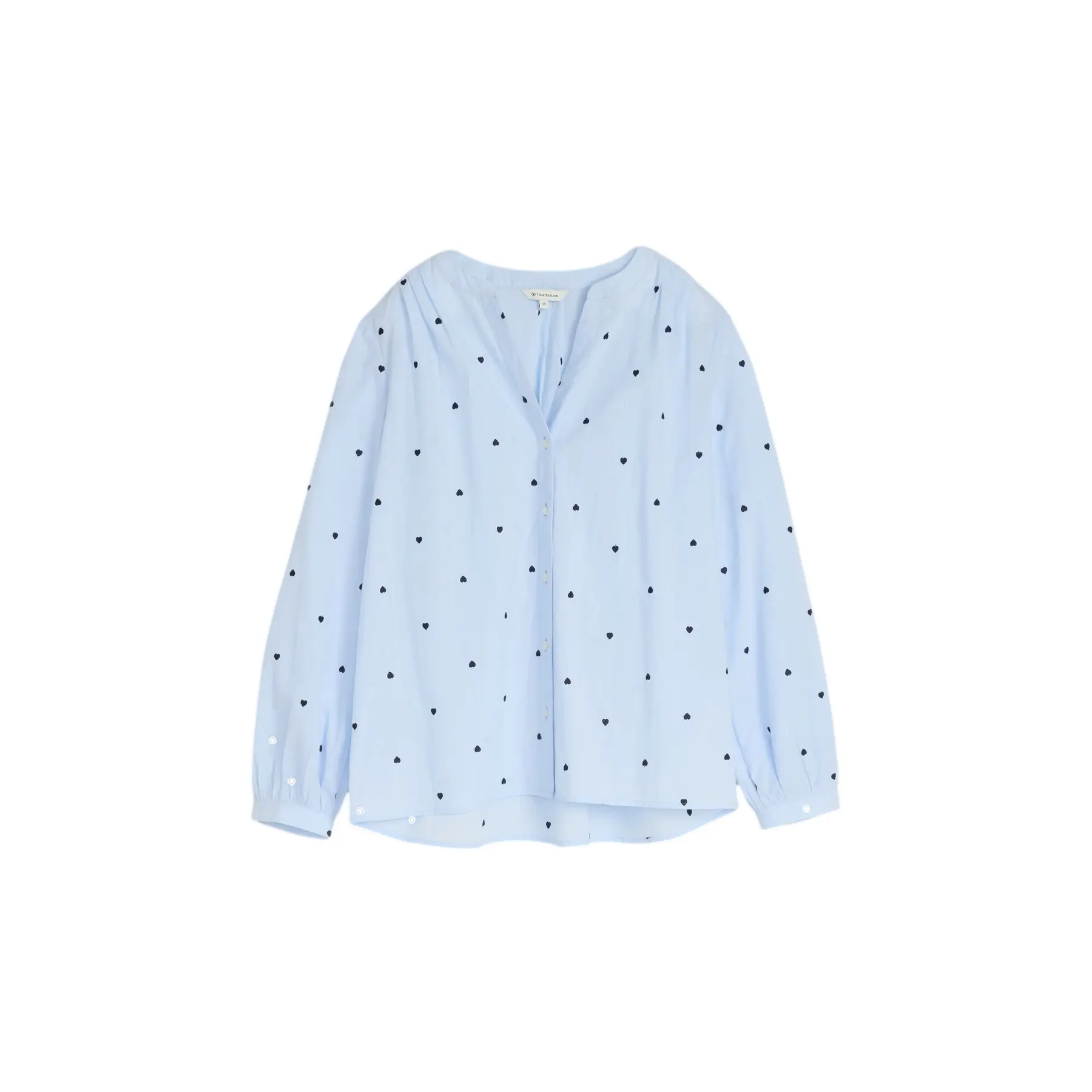 Women's Printed Chambray Cotton Shirt Tom Tailor