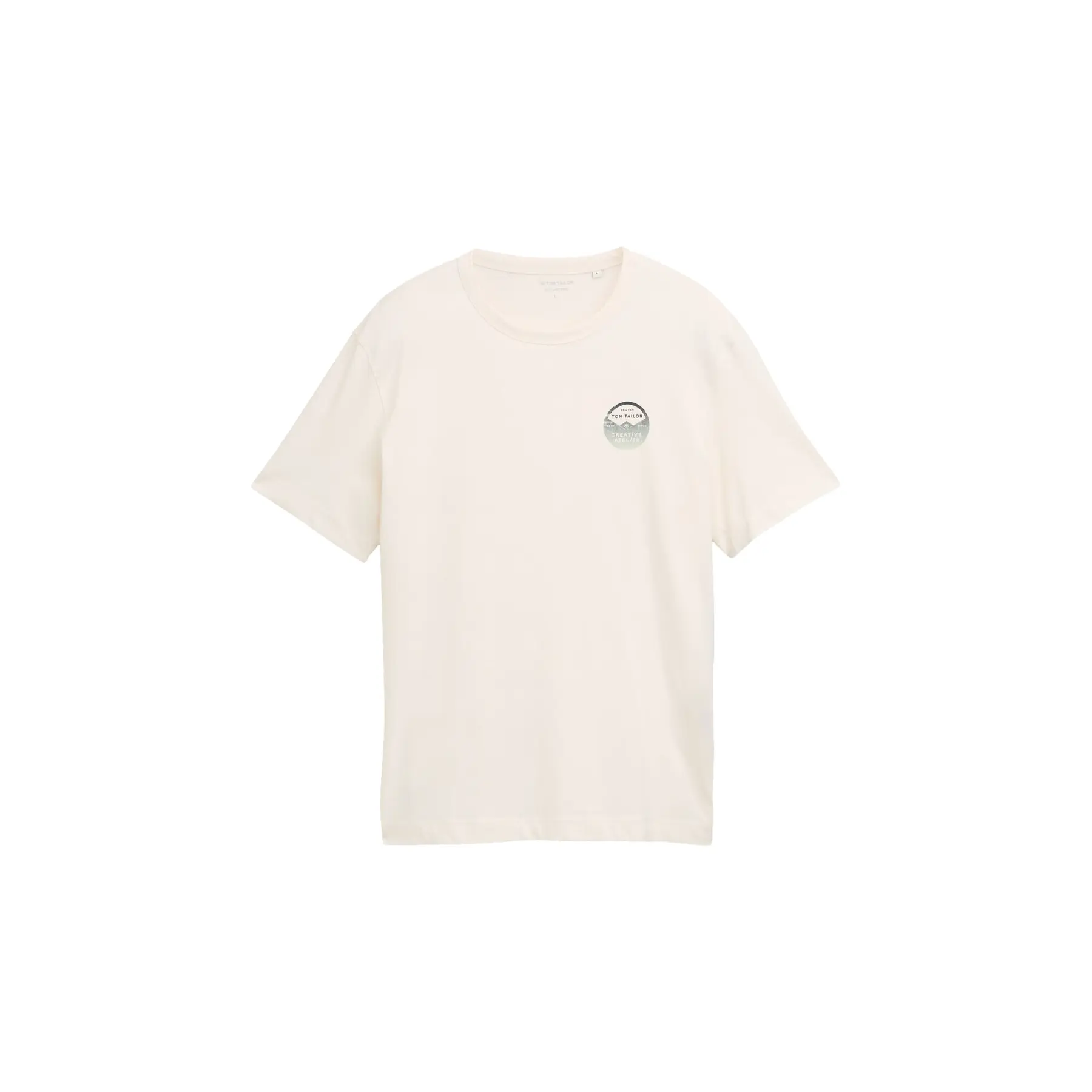 Bedrucktes Baumwoll-T-Shirt Tom Tailor
