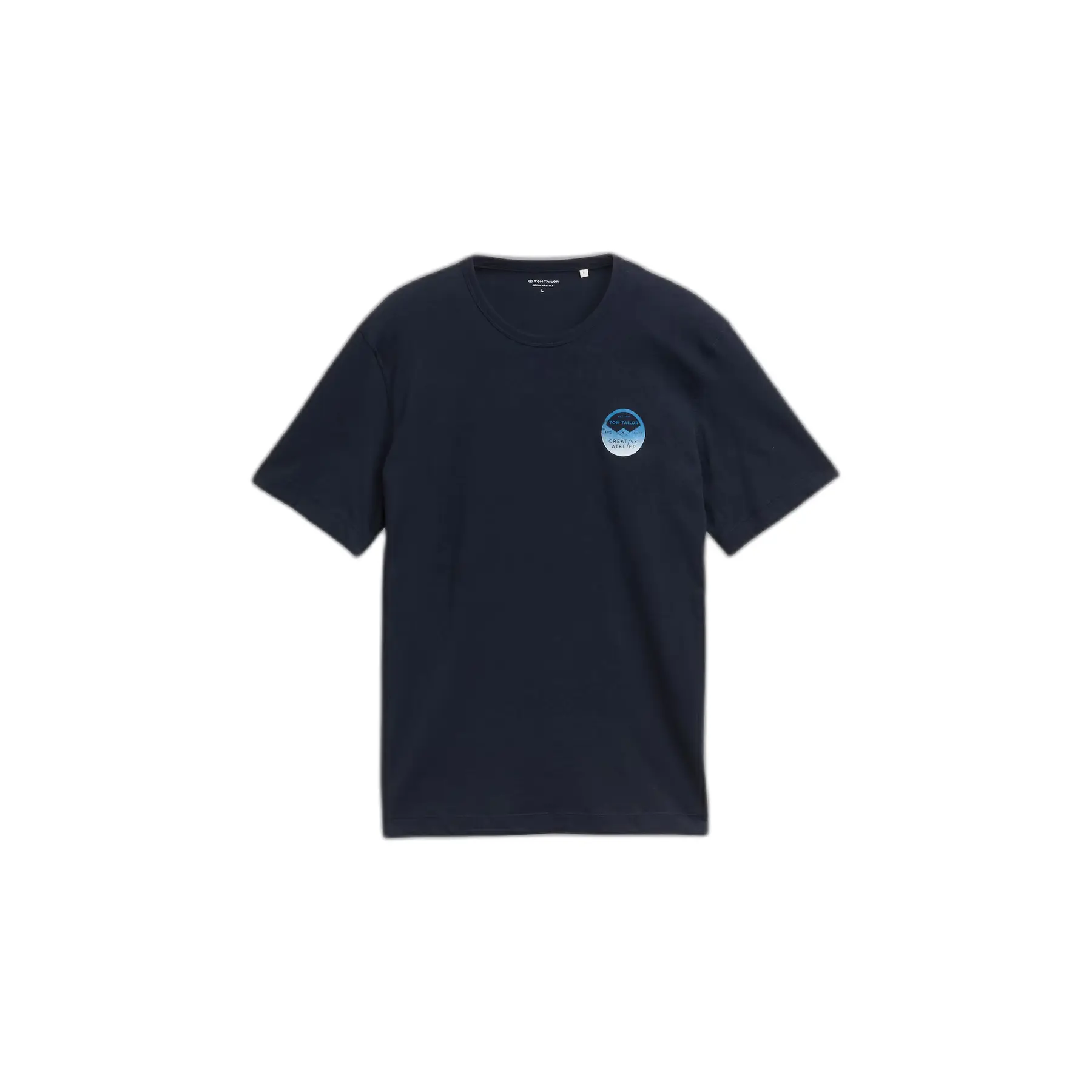 Bedrucktes Baumwoll-T-Shirt Tom Tailor