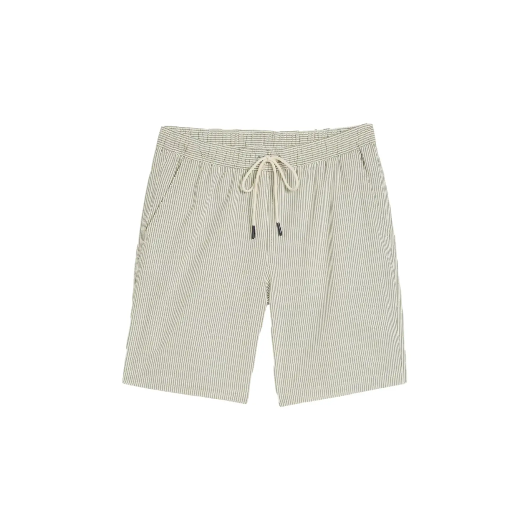 Swim Shorts With Stripes Tom Tailor Seersucker