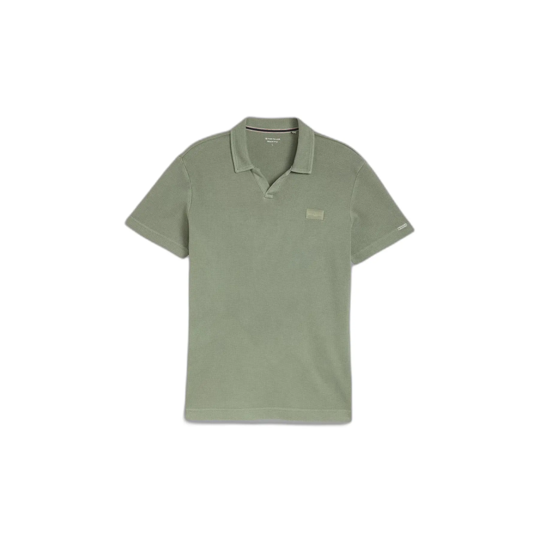 Resort Collar Polo Dyed In Piece Tom Tailor