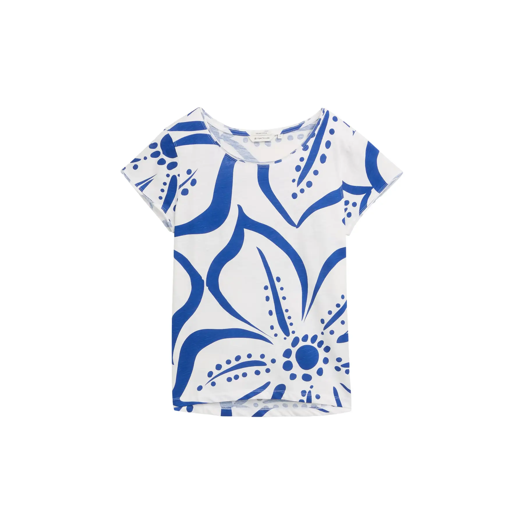 Damen T-Shirt Aus Jersey Tom Tailor