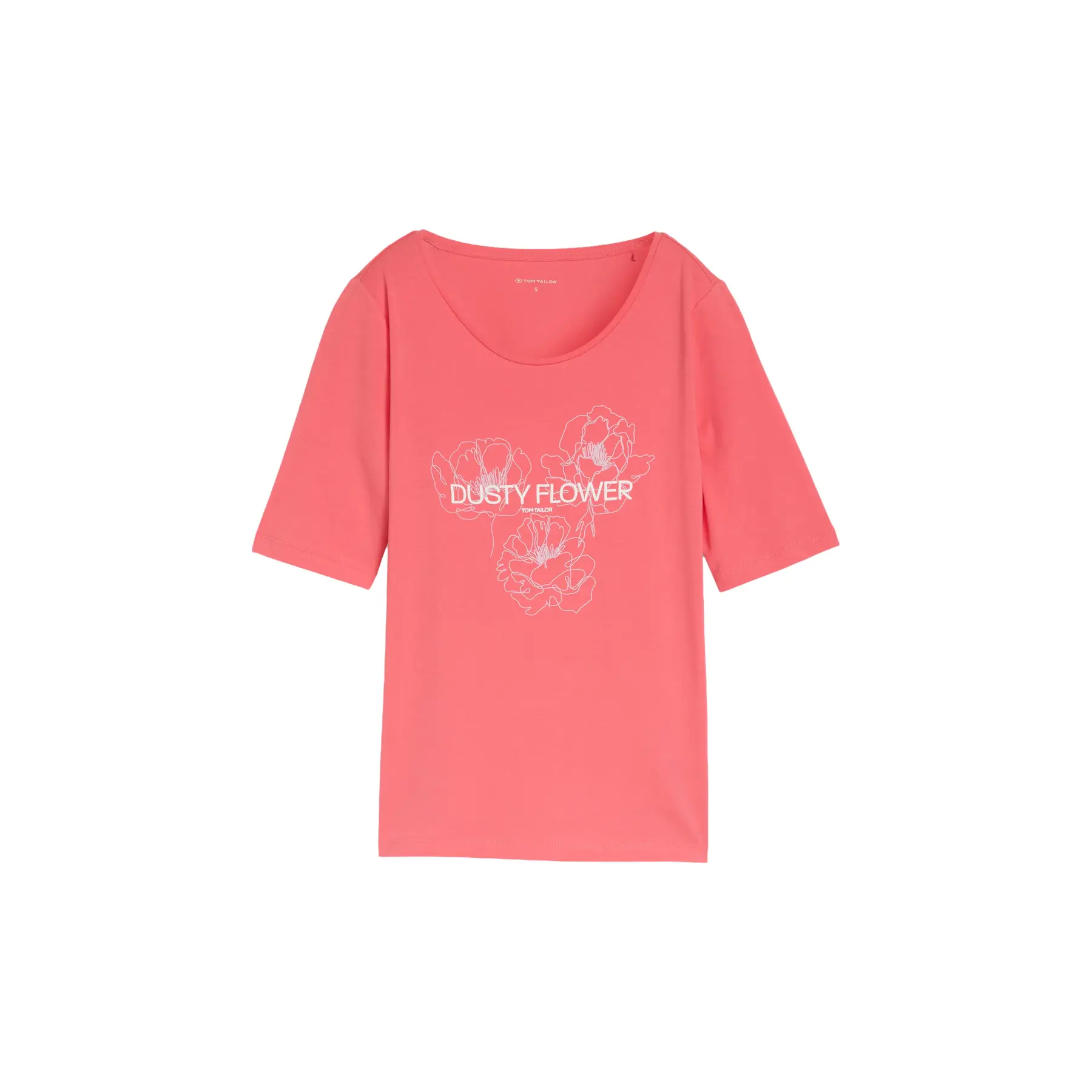 Women's Floral Print T-Shirt Front Tom Tailor