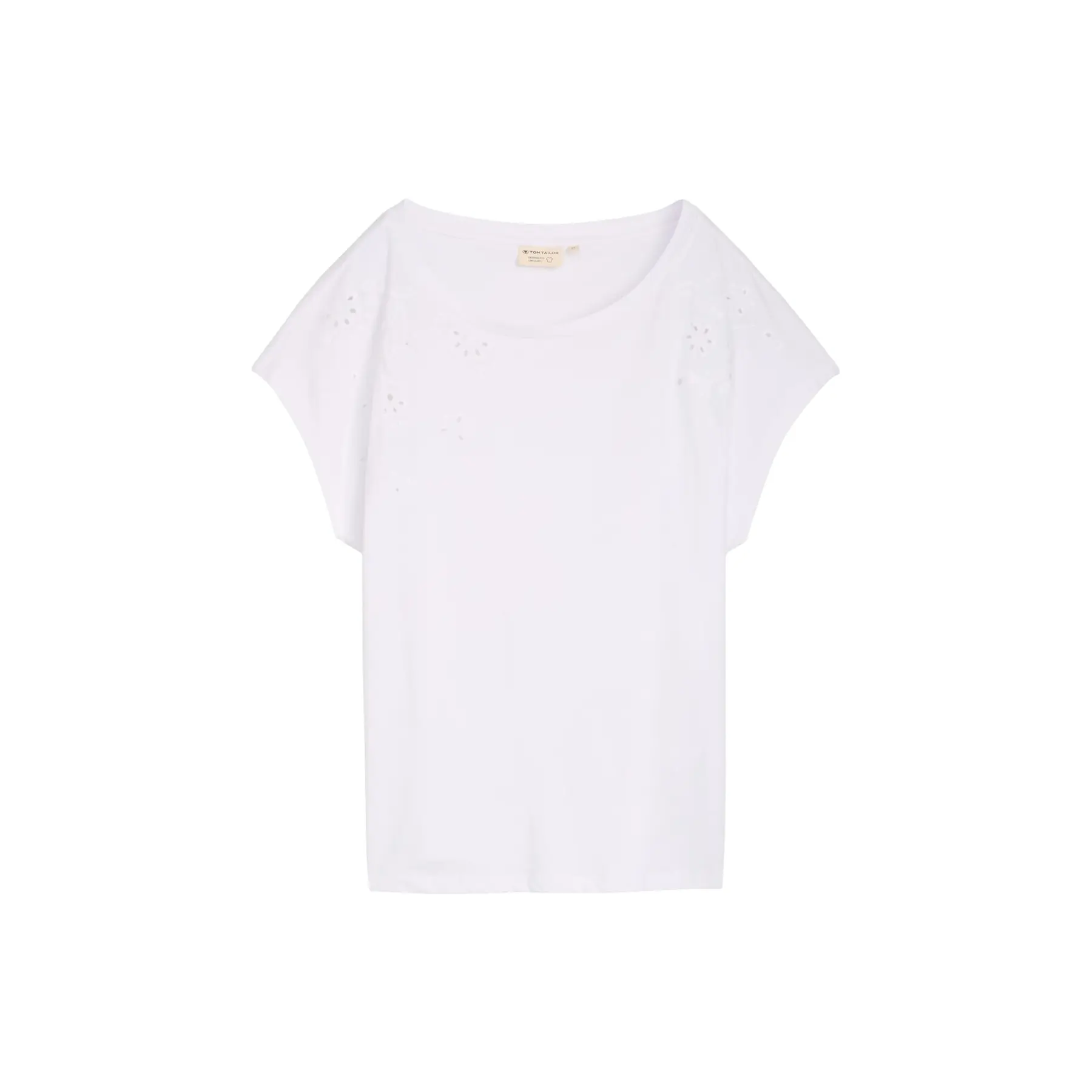 Women's Floral Embroidery T-Shirt Tom Tailor