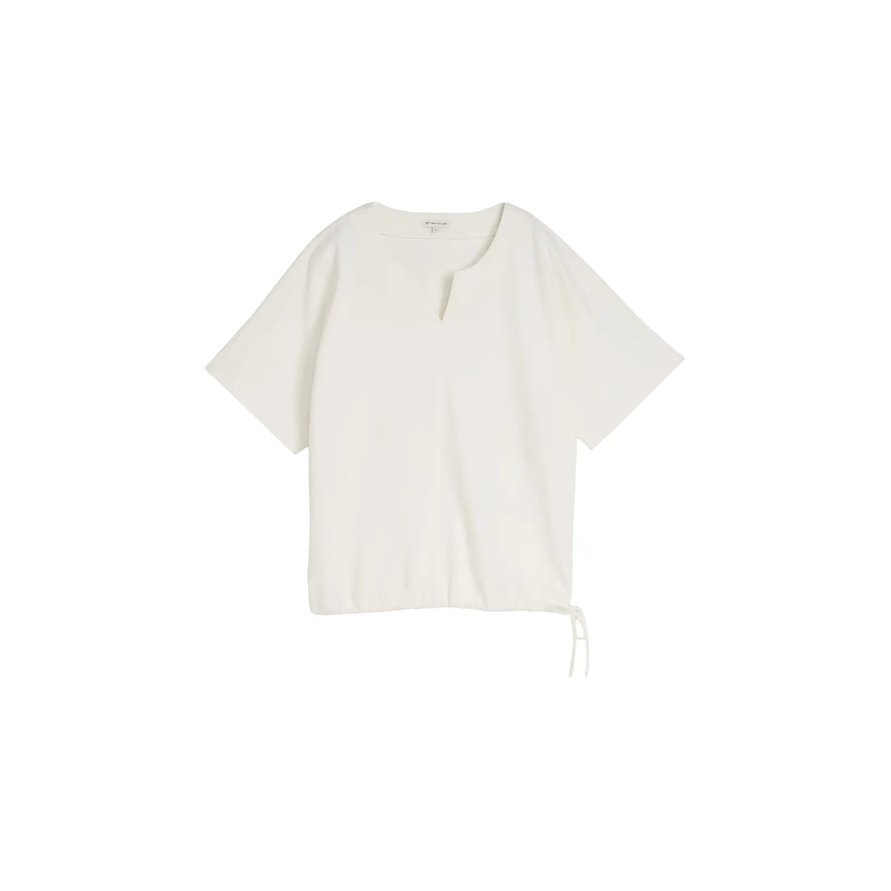 Bluse mit V-Ausschnitt Damen Tom Tailor