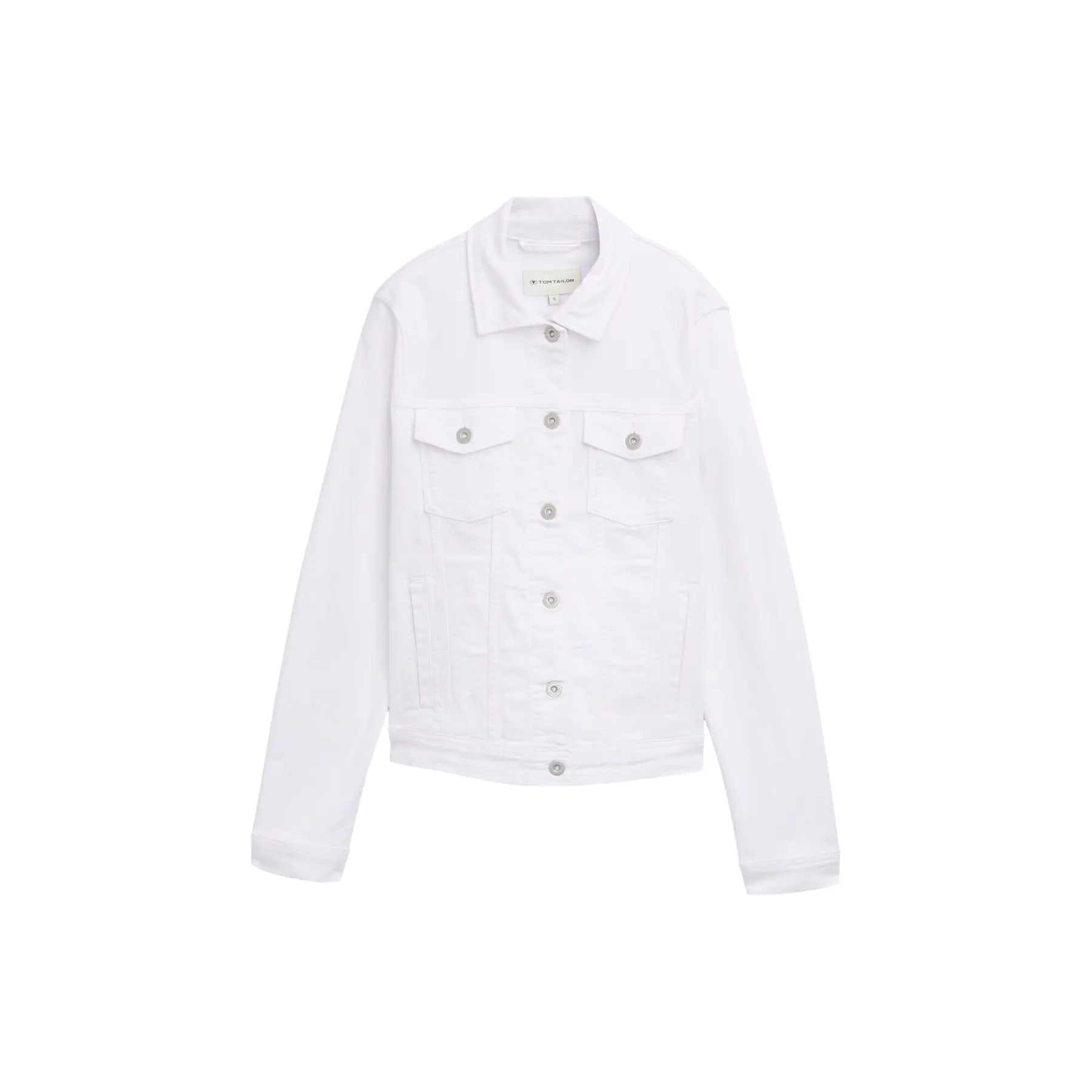 Colourful Denim Jacket With Side Pockets Women Tom Tailor