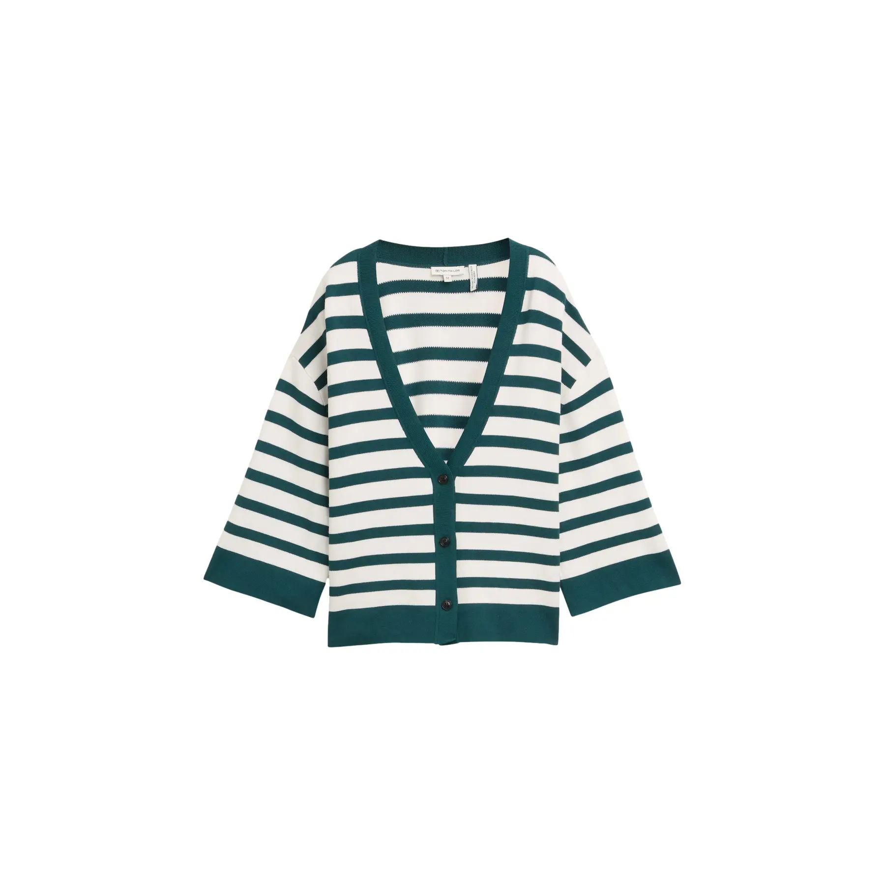 Striped Women's Cardigan Tom Tailor Milano