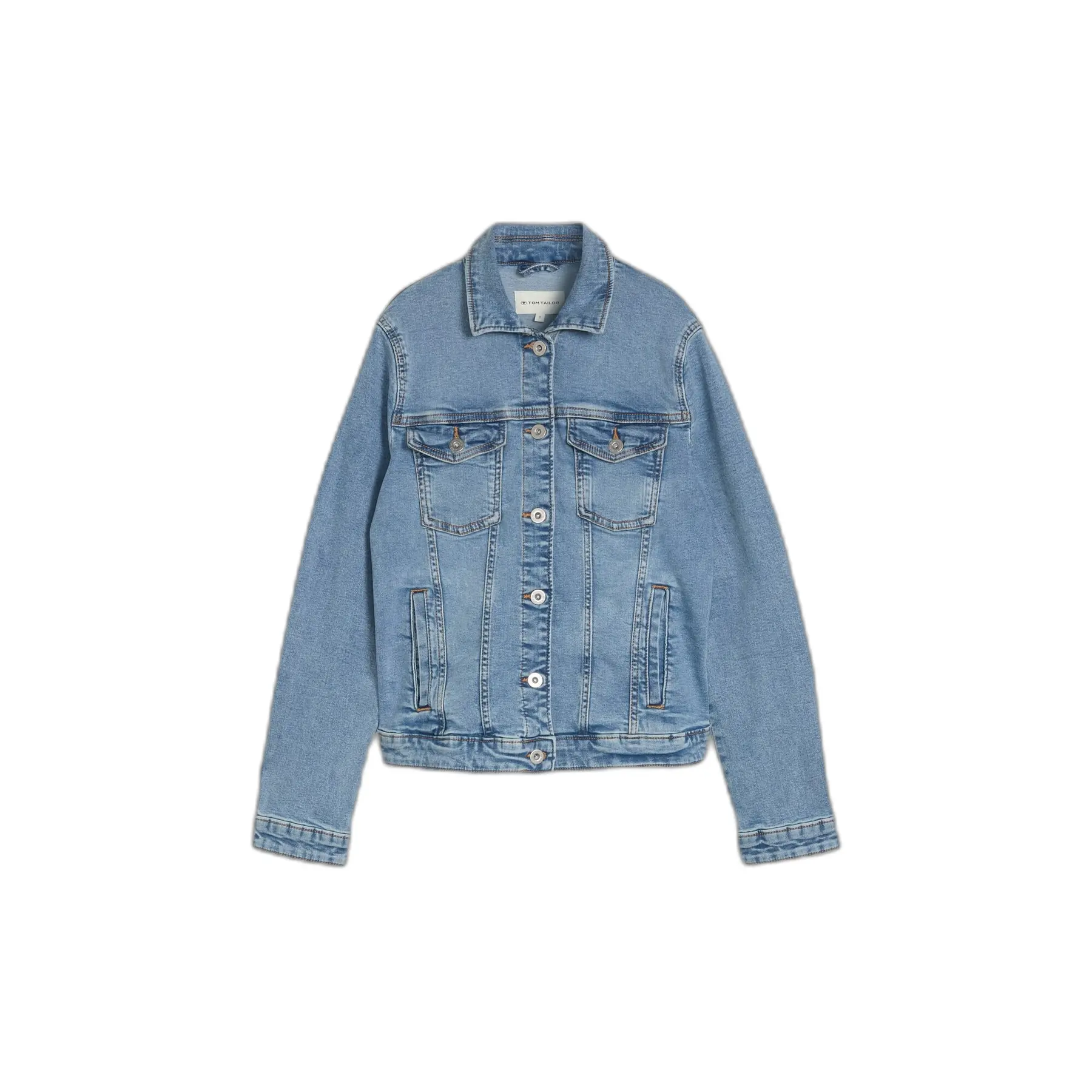 Women's Denim Jacket With Side Pockets Tom Tailor