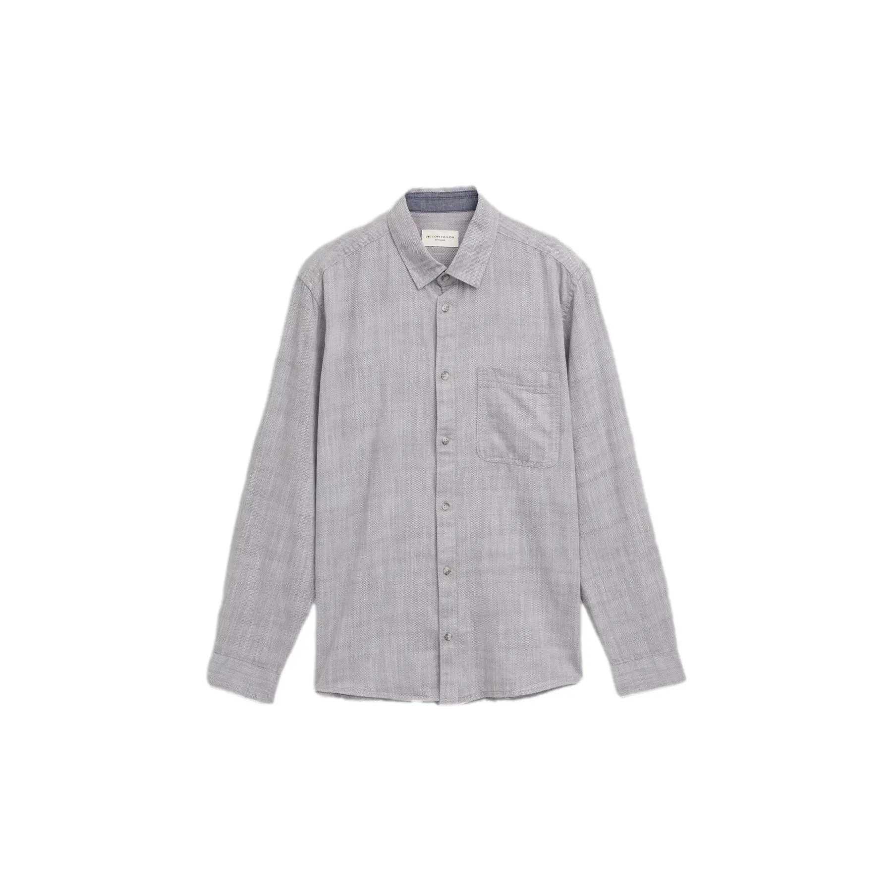 Structured Long Sleeve Shirt Tom Tailor