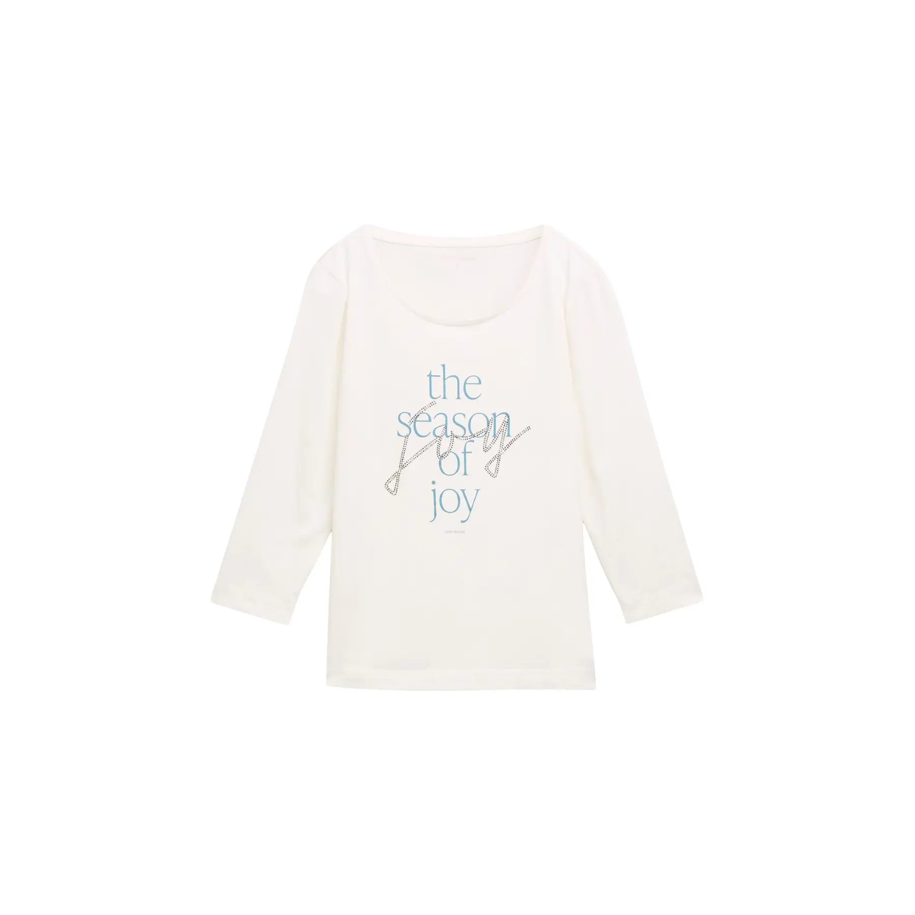 Women's Printed 3/4 Sleeve Long Sleeve T-Shirt Tom Tailor