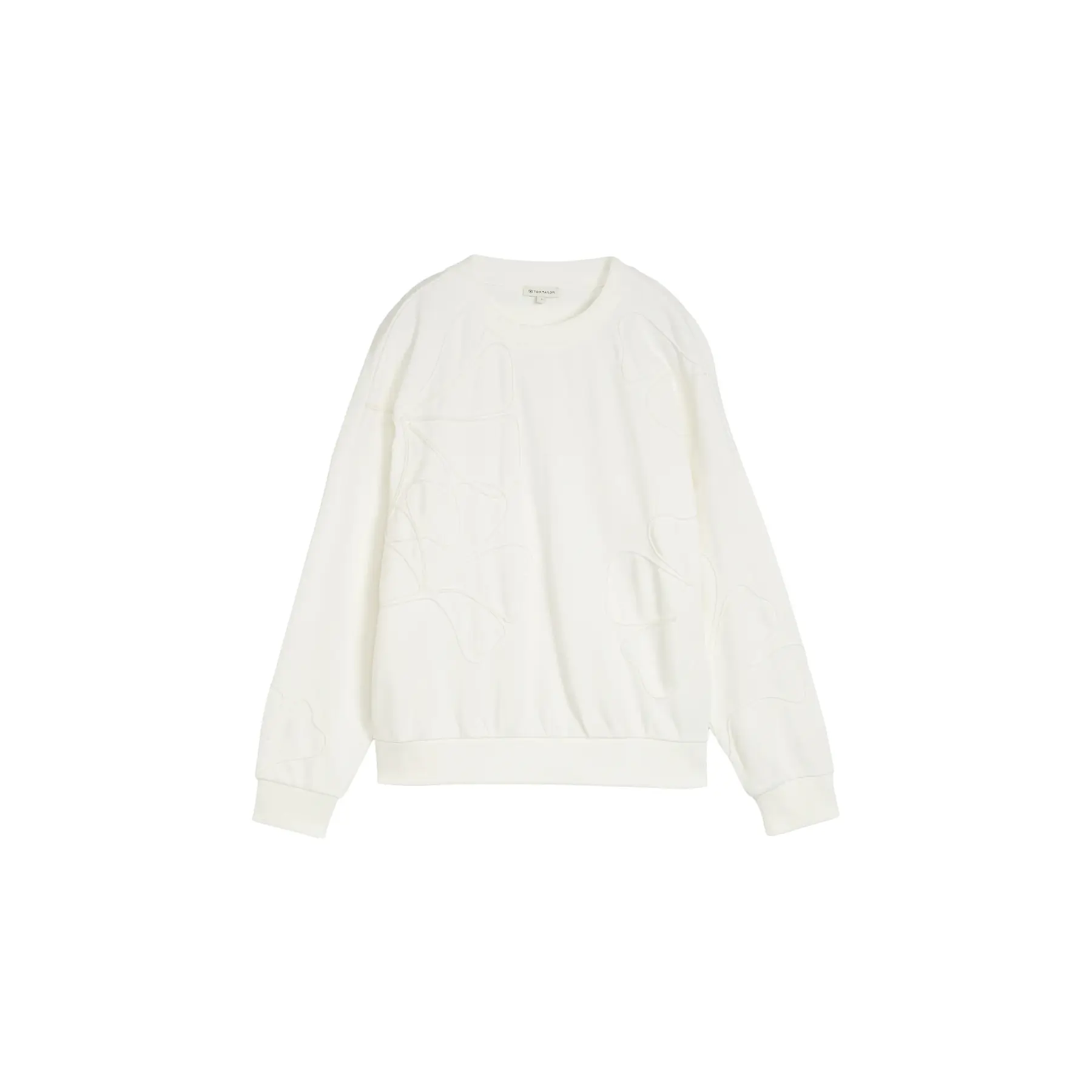 Loose Floral Print Sweatshirt Women Tom Tailor