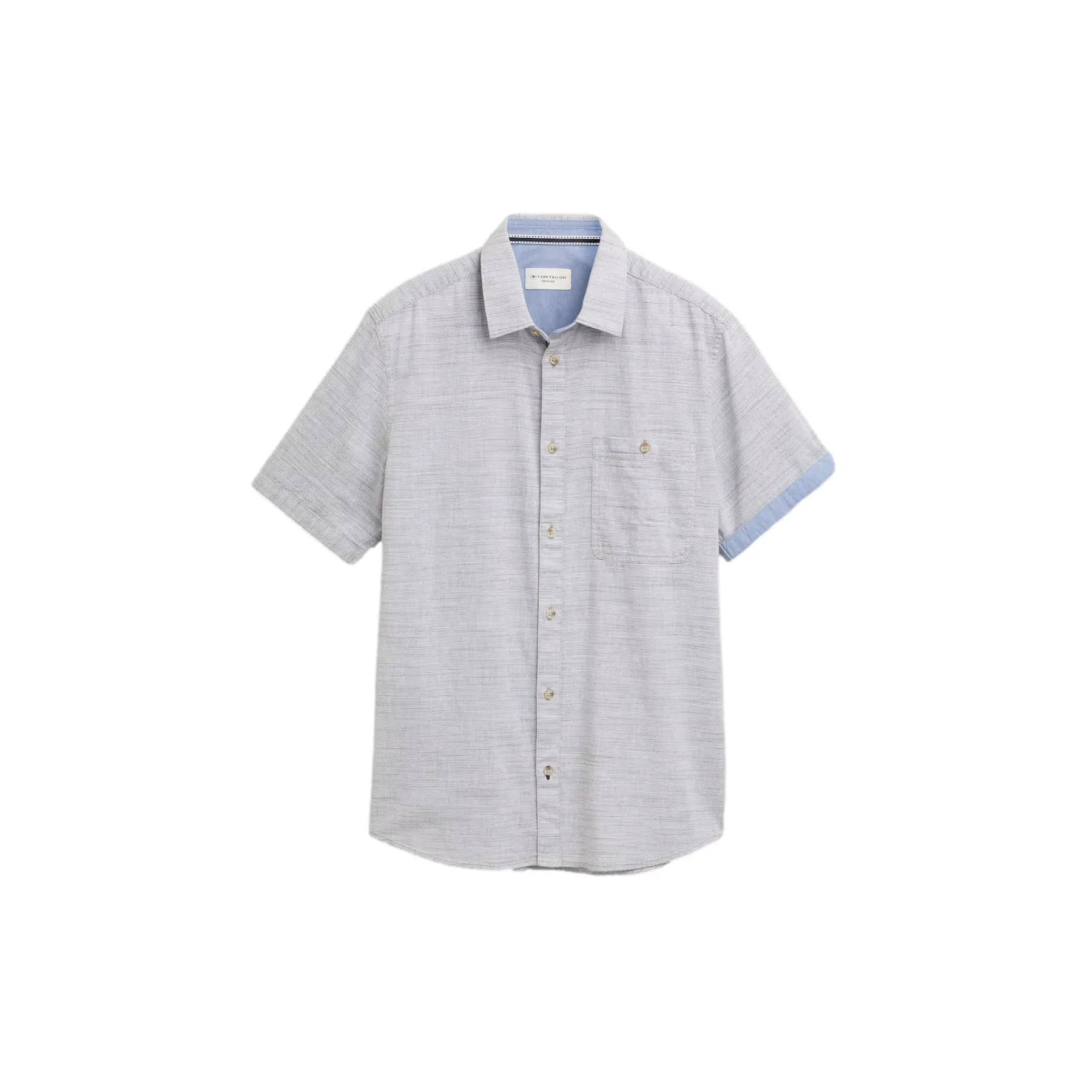 Cotton Shirt Tom Tailor Regular Fit