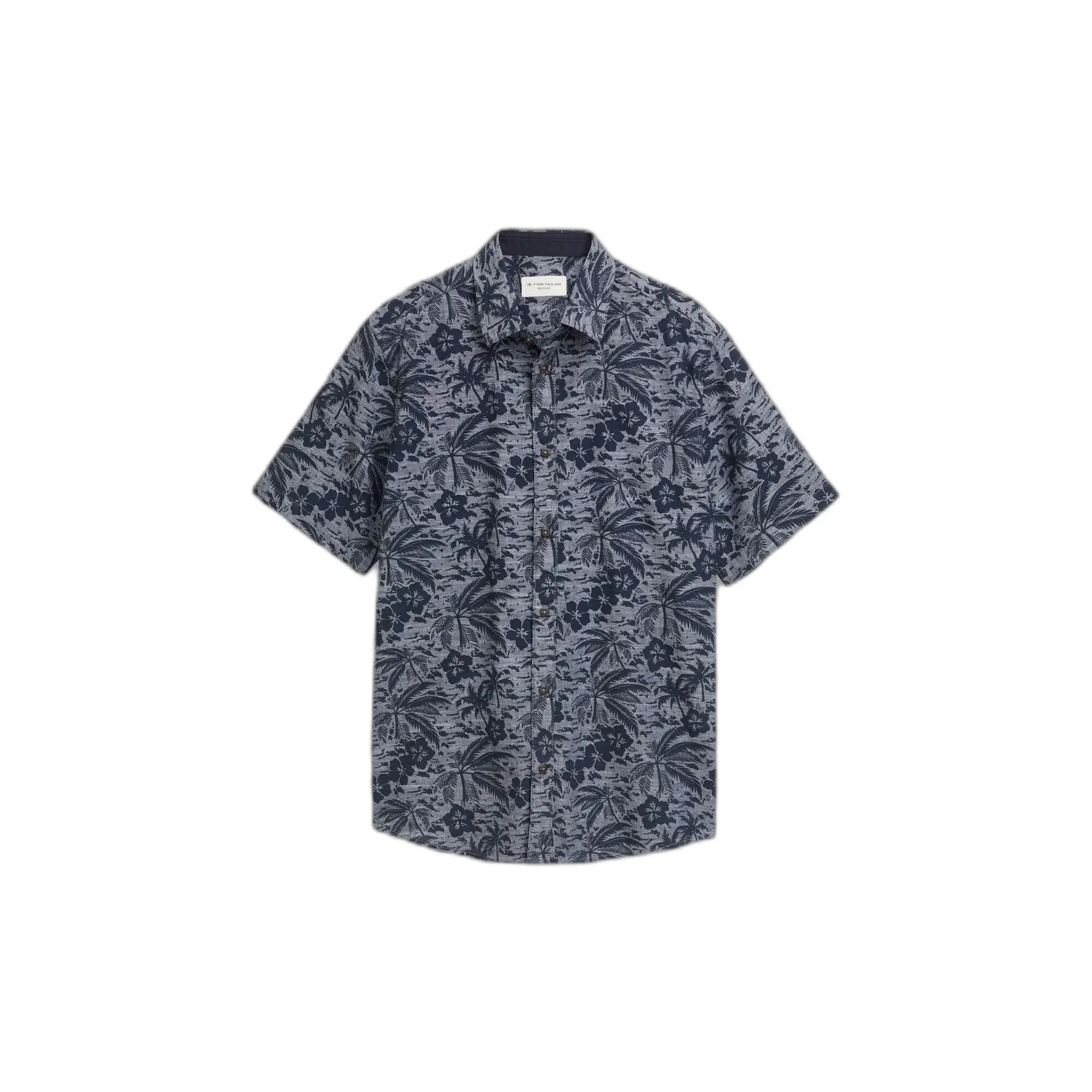 Slubyarn Printed Shirt Tom Tailor