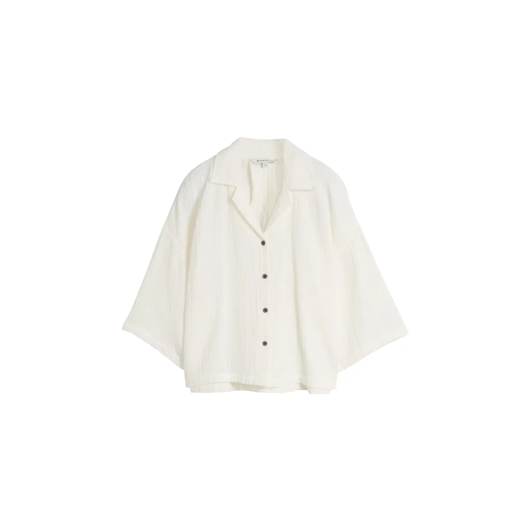 Damen Blusen aus Baumwoll-Mousseline Tom Tailor