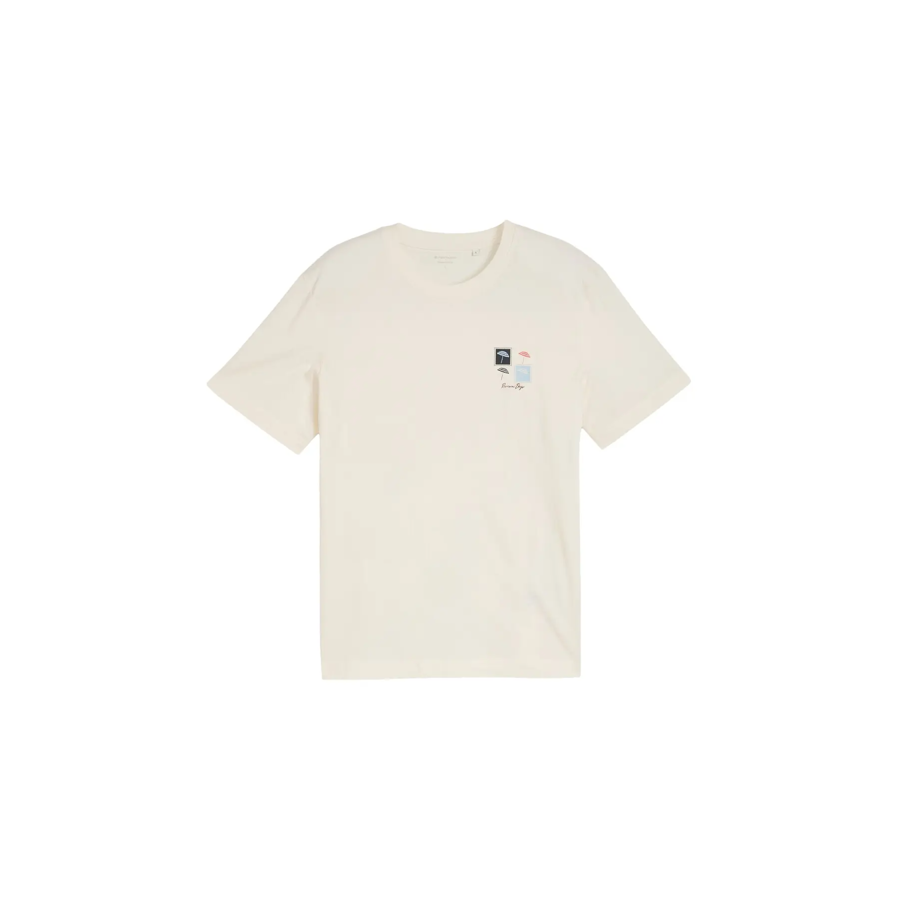 T-Shirt mit gedrucktem Sommermotiv Tom Tailor