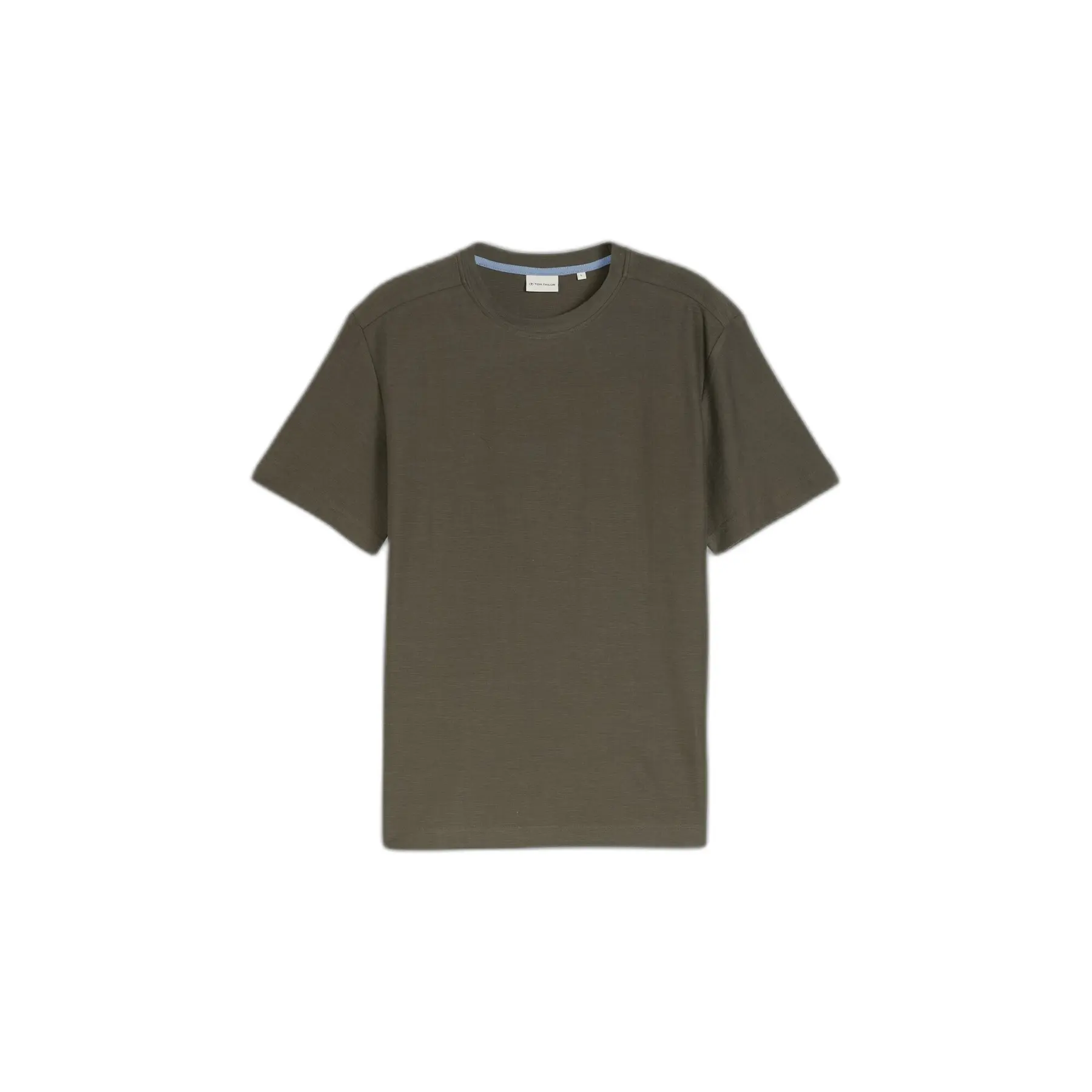 T-Shirt mit Ottoman-Struktur Tom Tailor