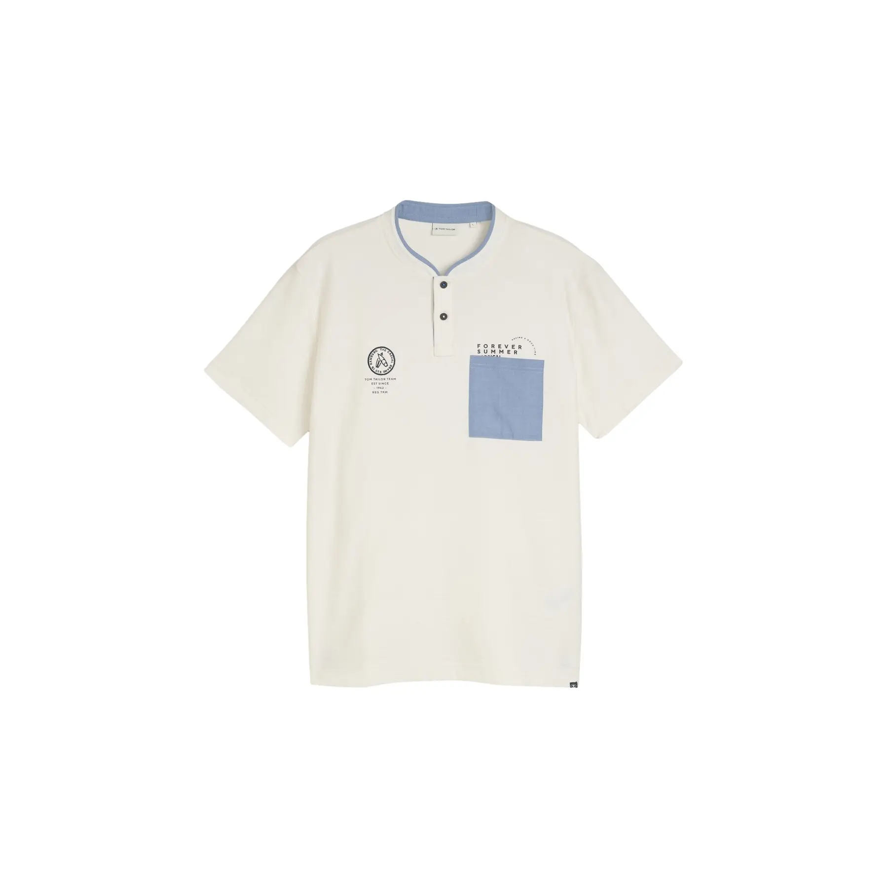 Polo With Chest Pocket Tom Tailor