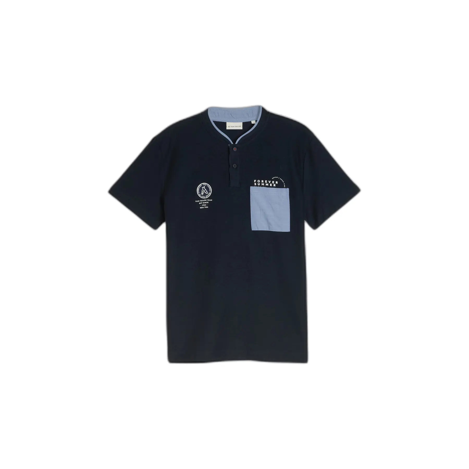 Polo With Chest Pocket Tom Tailor