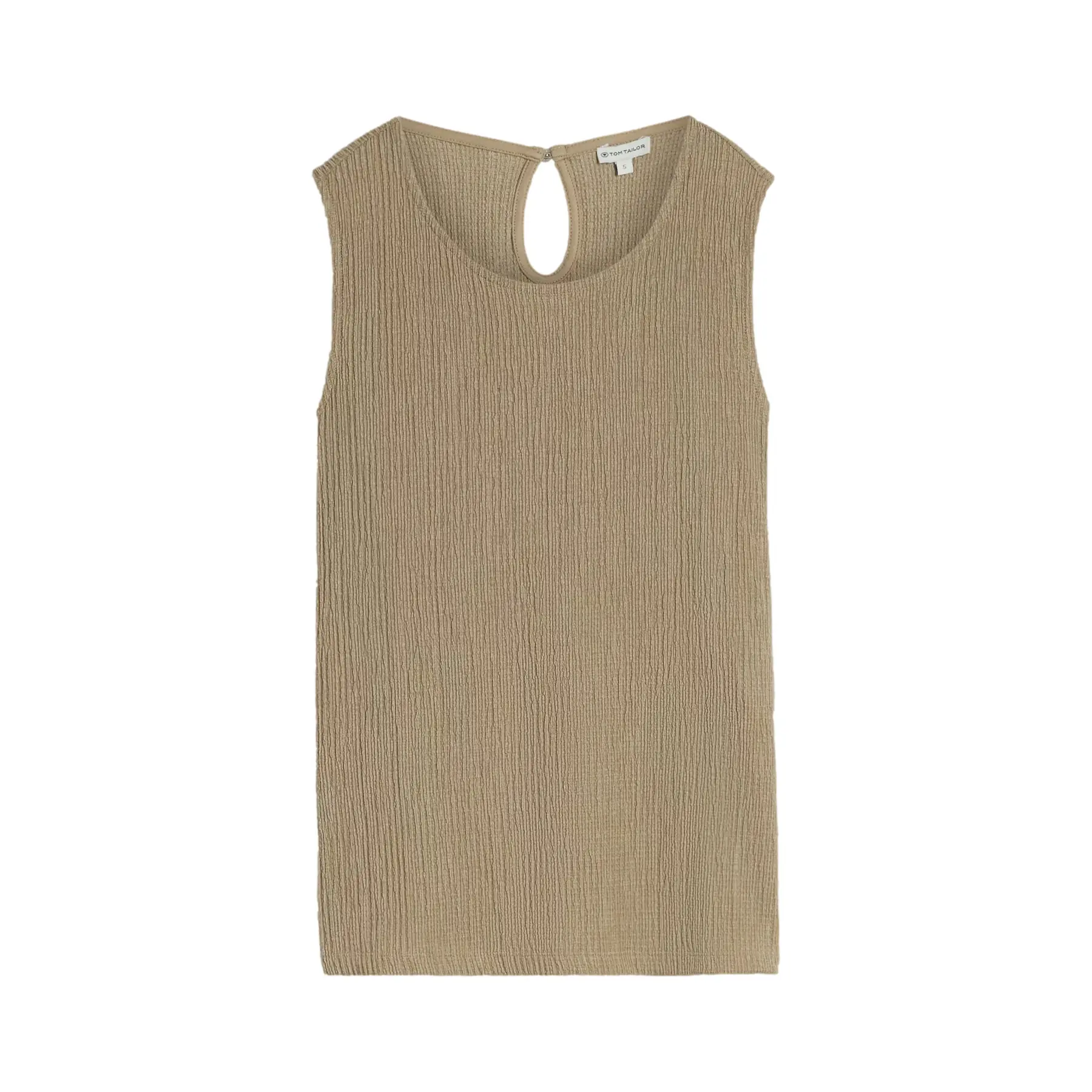 Women's Crinkled Effect Vest Tom Tailor