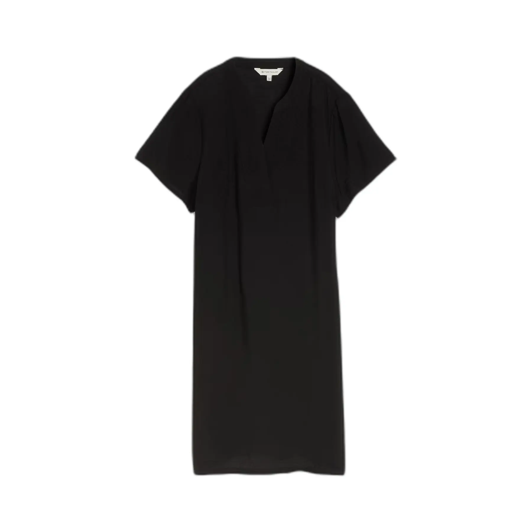T-Shirt-Kleid mit V-Ausschnitt für Damen Tom Tailor