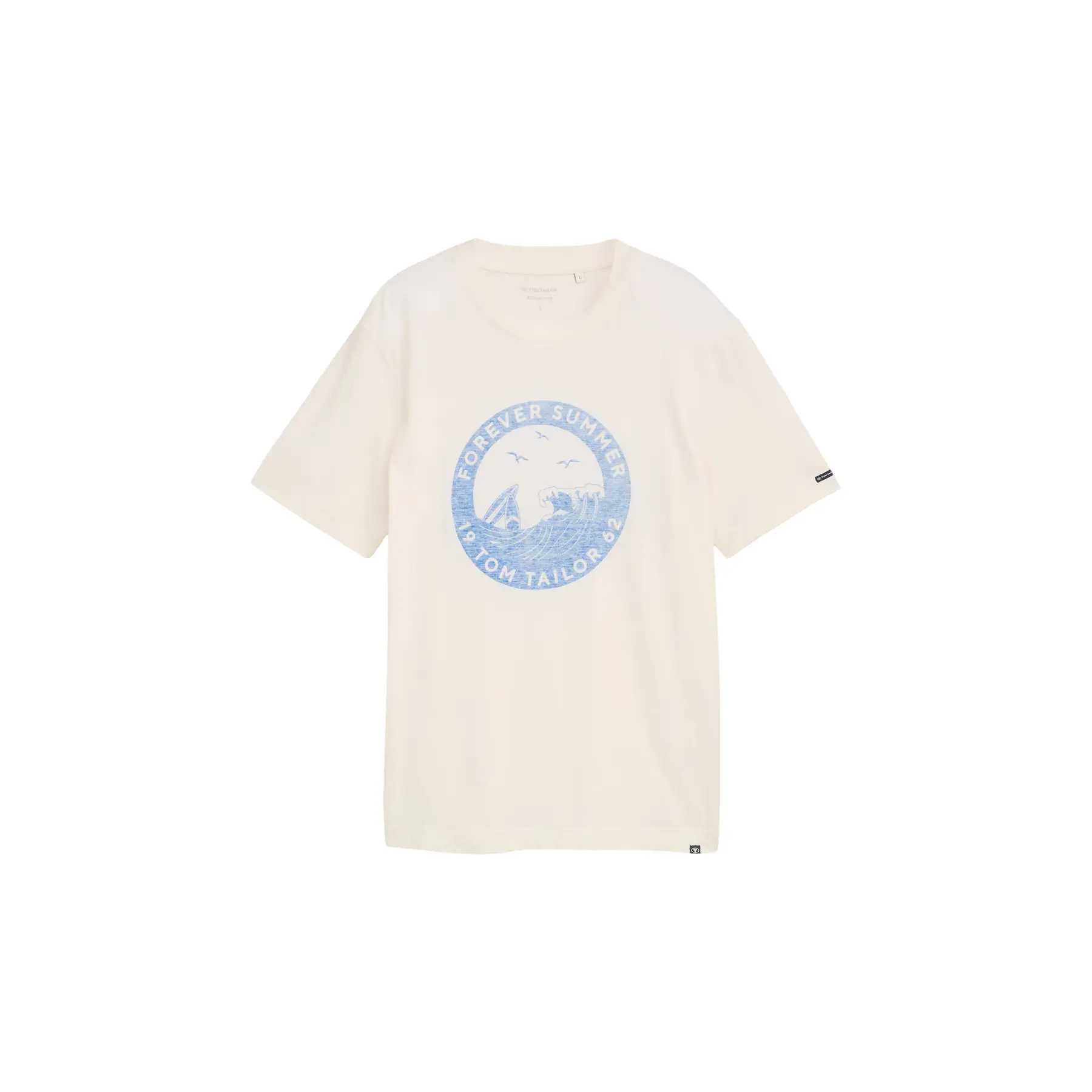 T-Shirt Mit Sommermotiv Gedruckt Tom Tailor