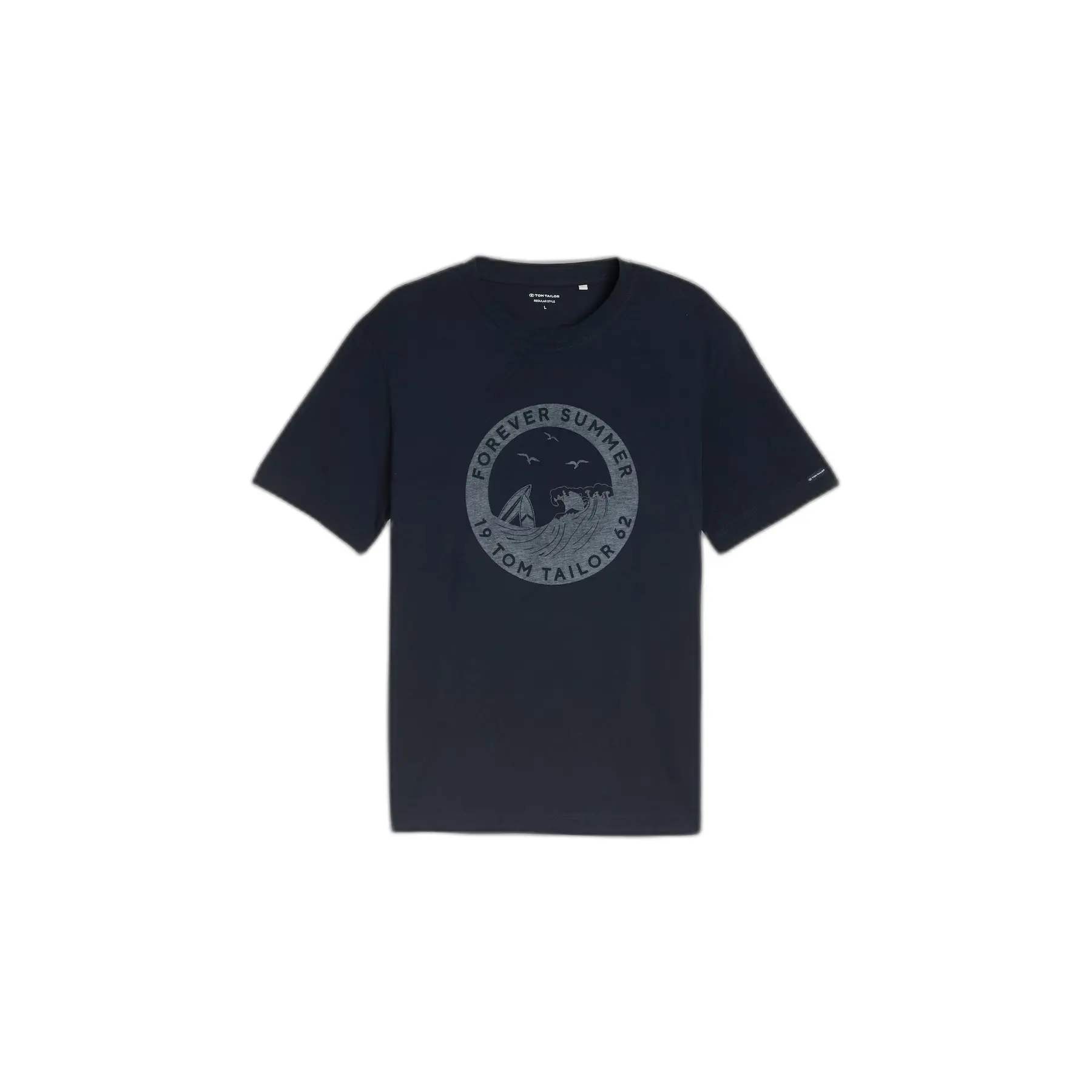 T-Shirt Mit Sommermotiv Gedruckt Tom Tailor