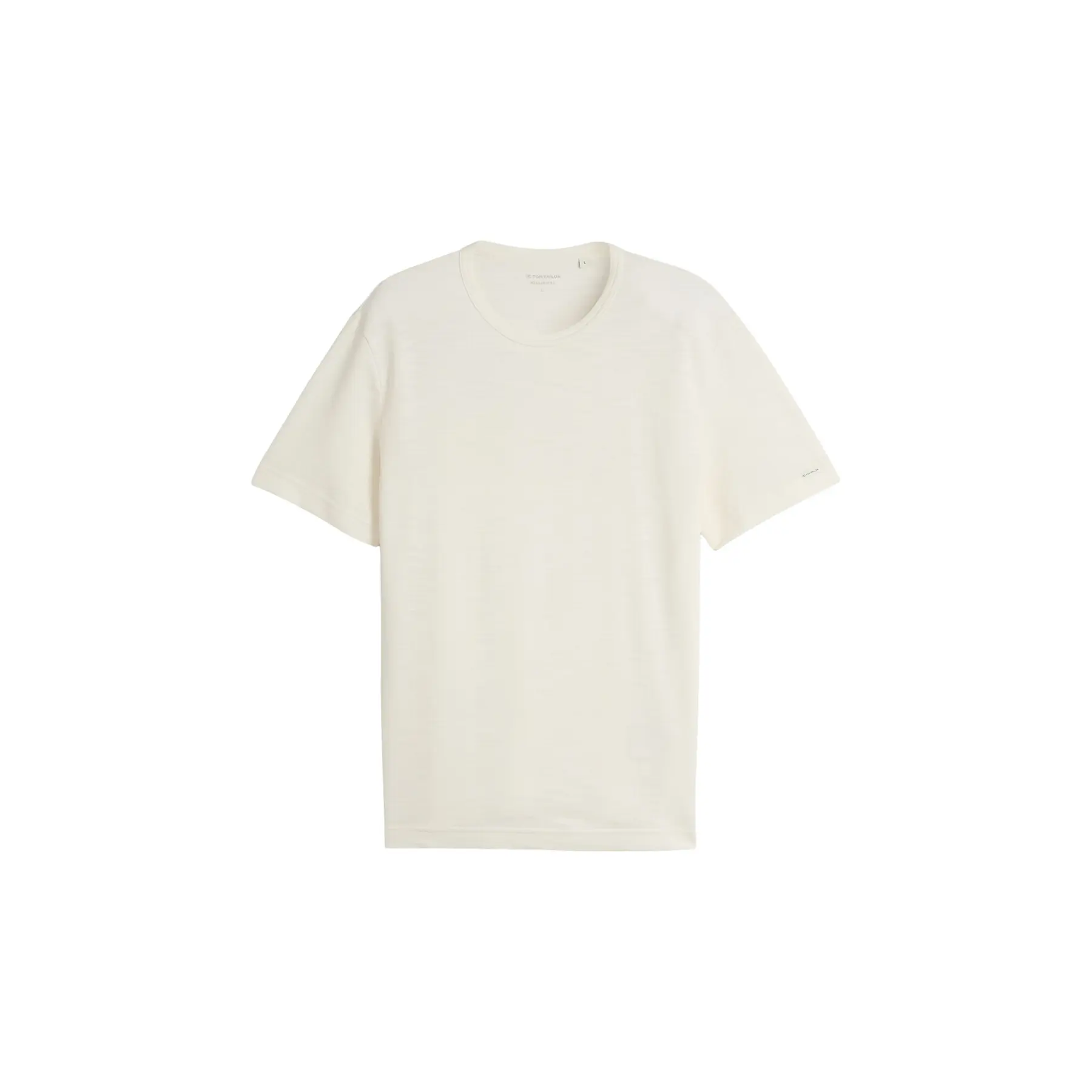 Uni Piqué T-Shirt mit Textur Tom Tailor