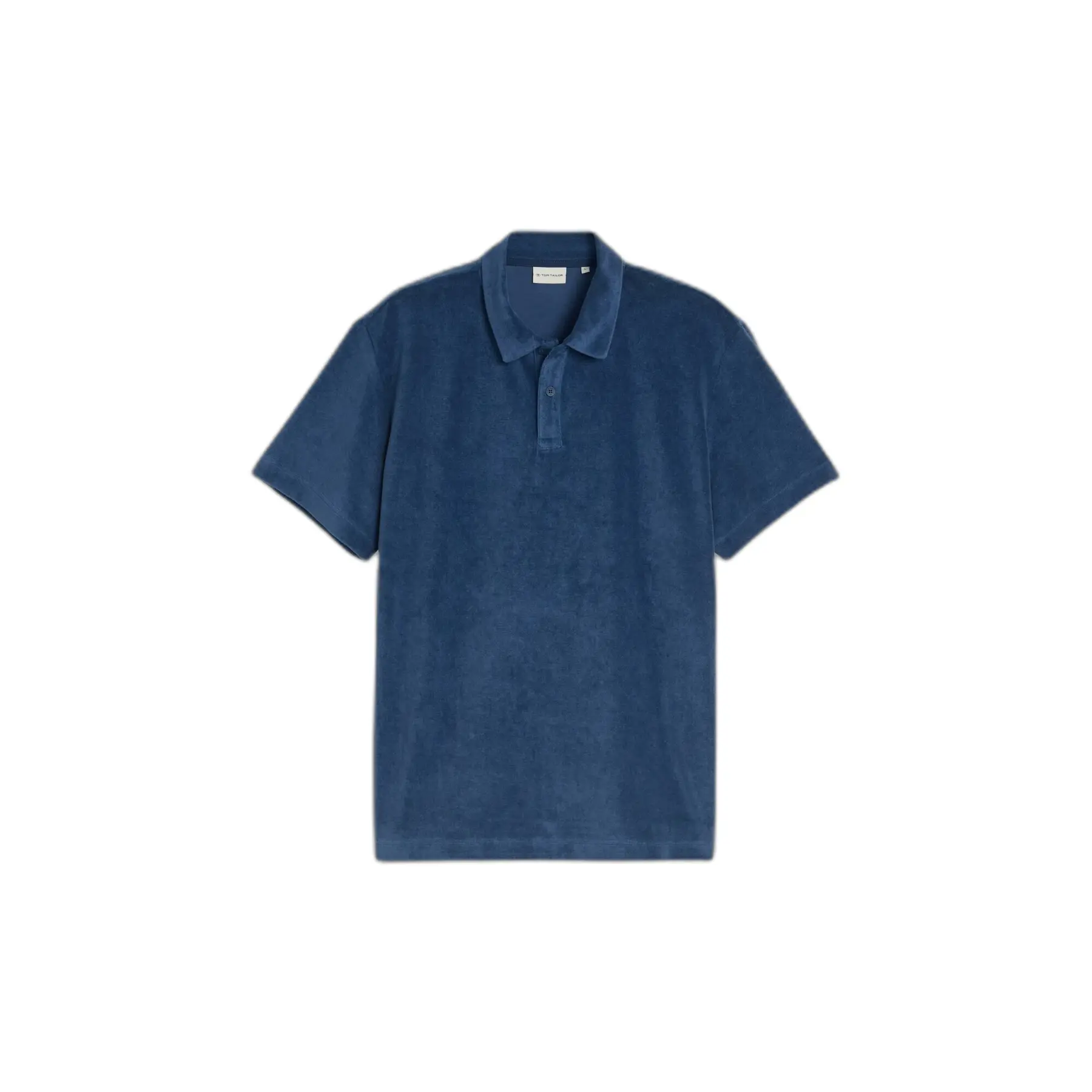 Tom Tailor - Poloshirt van badstof - Maat XL - Dark Duck Blue